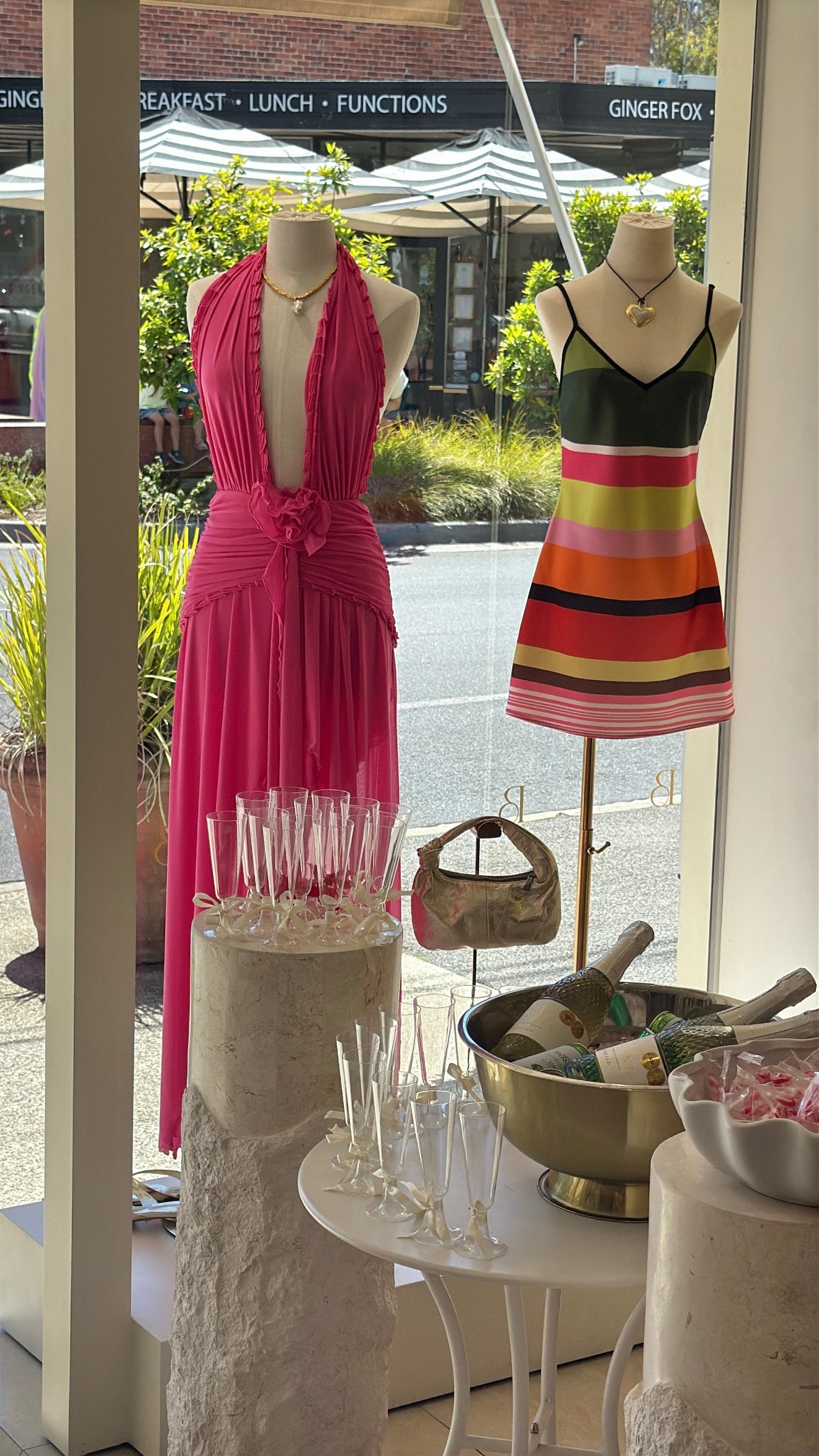 MORENA DRESS - FUCHSIA PINK