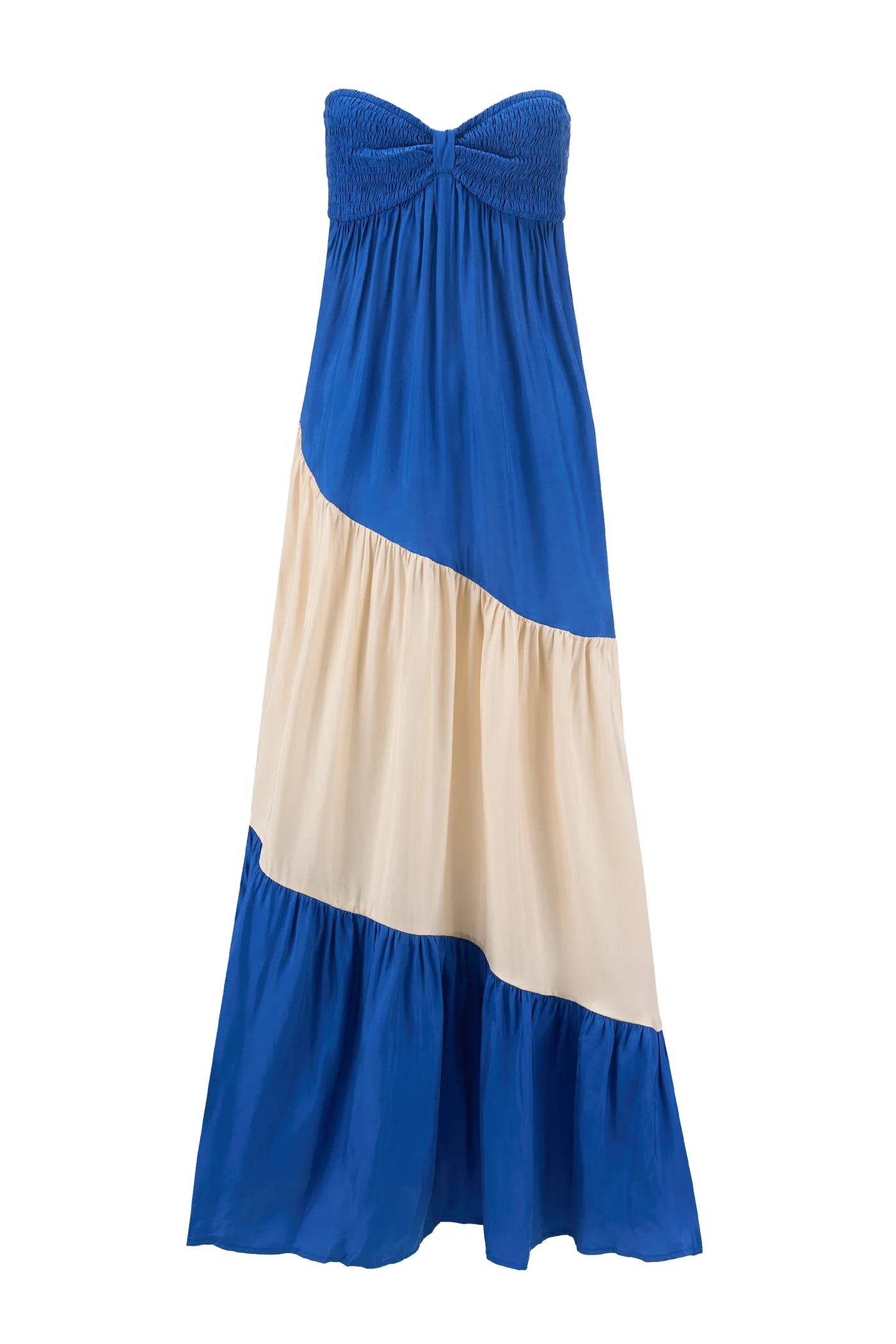 THE SASHIA DRESS AZUL