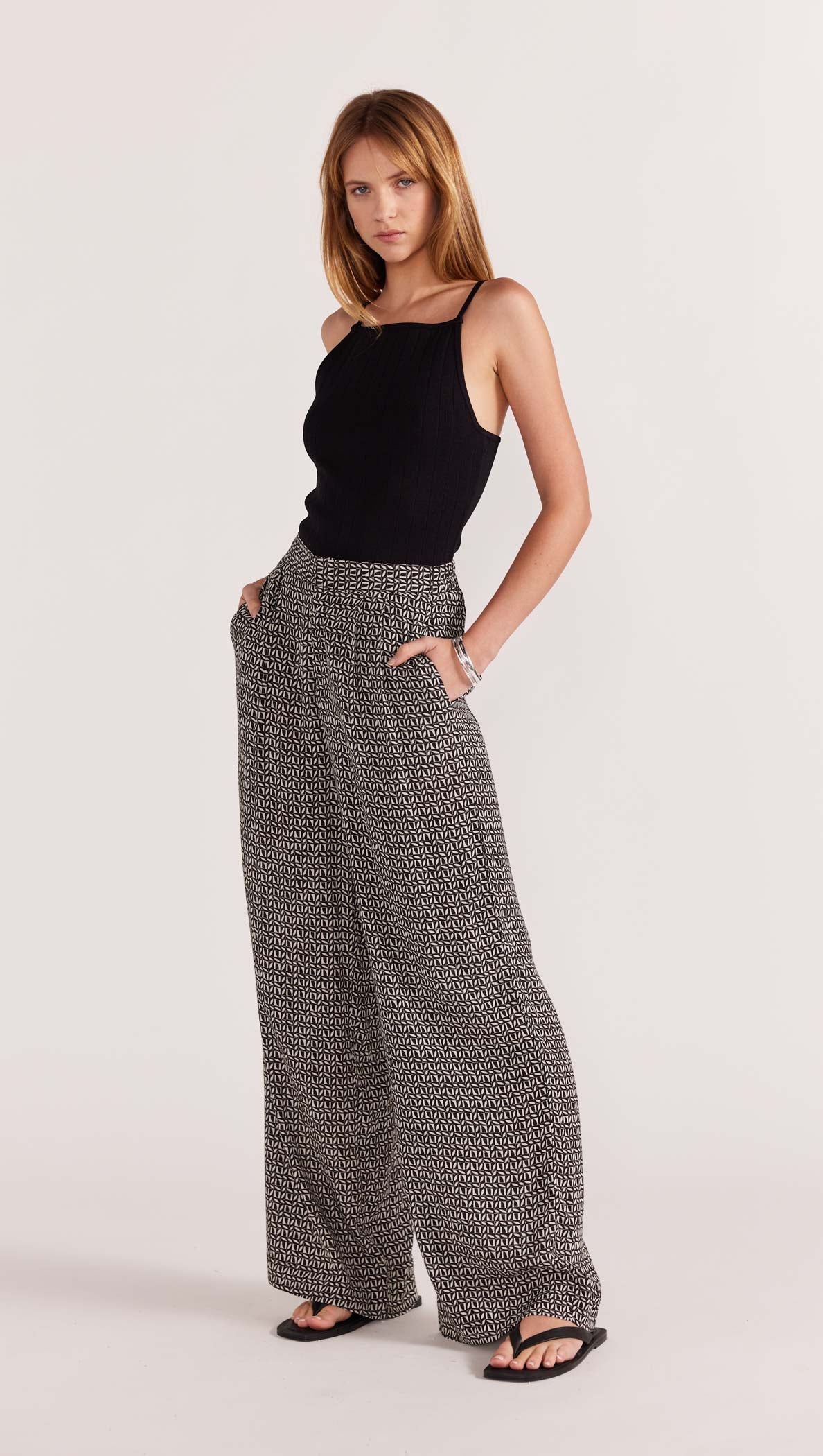 DELLA WIDE LEG PANTS