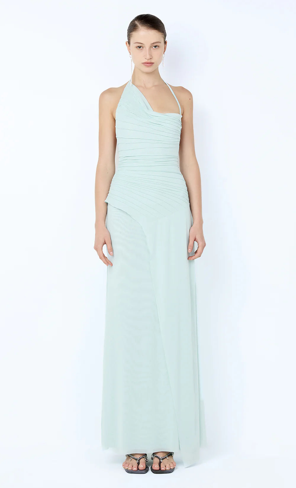 BRENNA PINTUCK MAXI DRESS