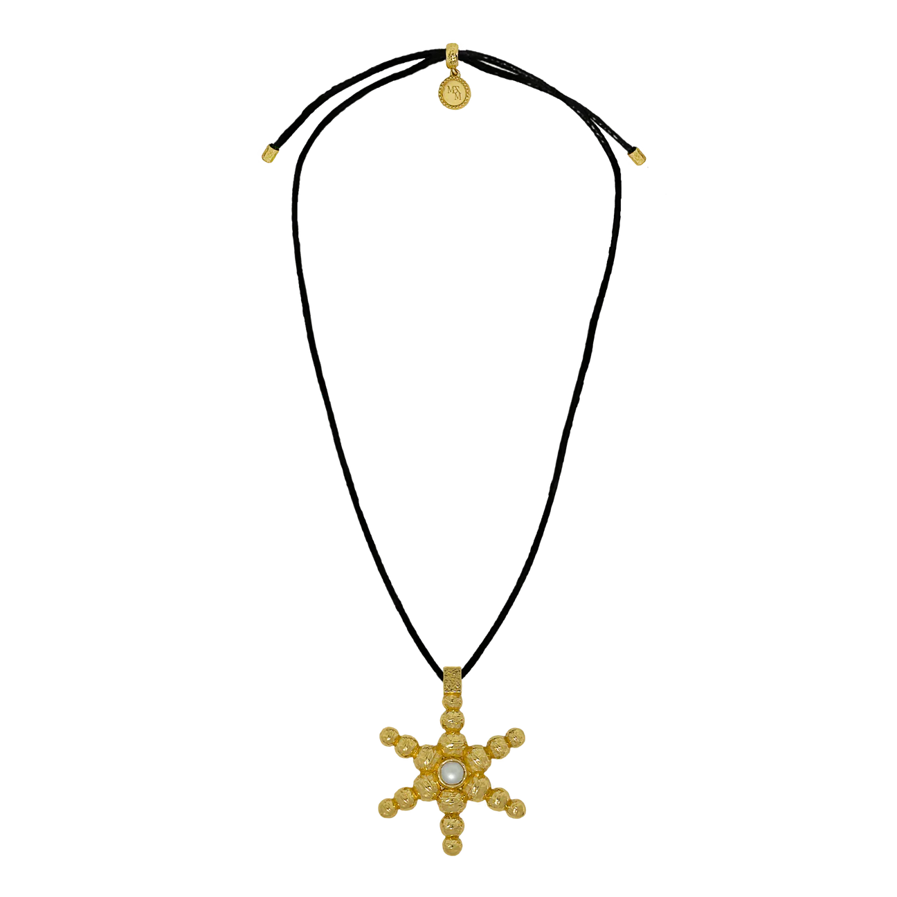 ATLAS NECKLACE - GOLD PEARL