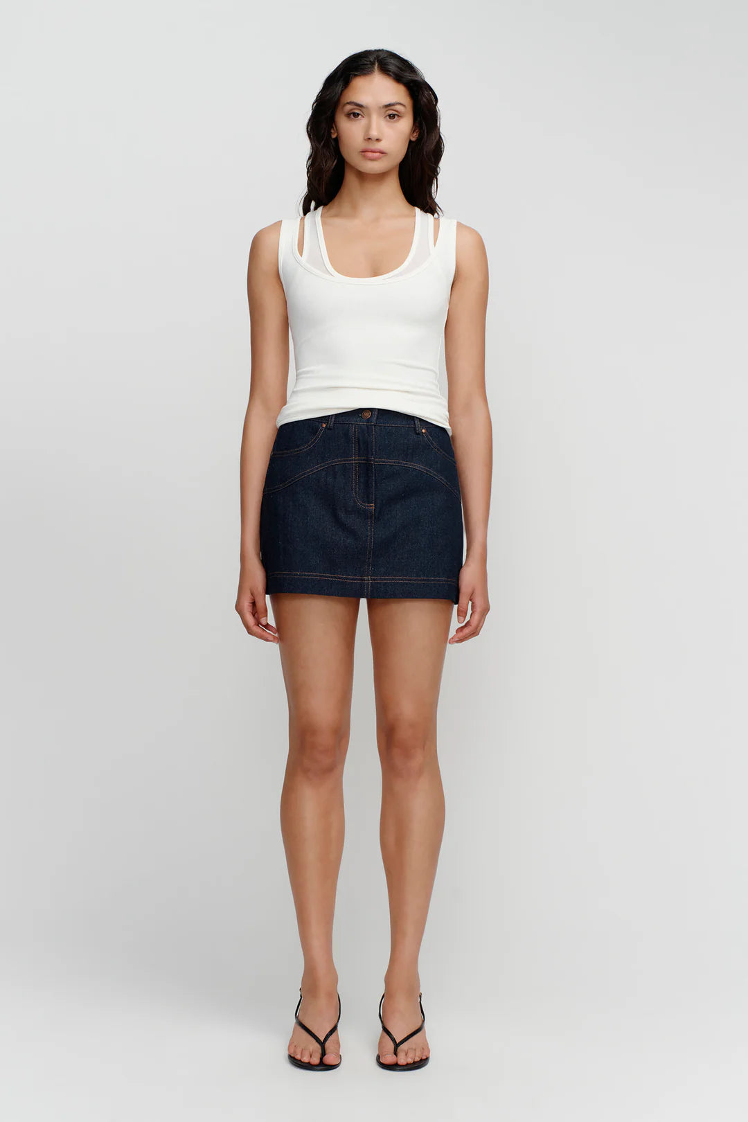 AXEL LAYER TANK IVORY