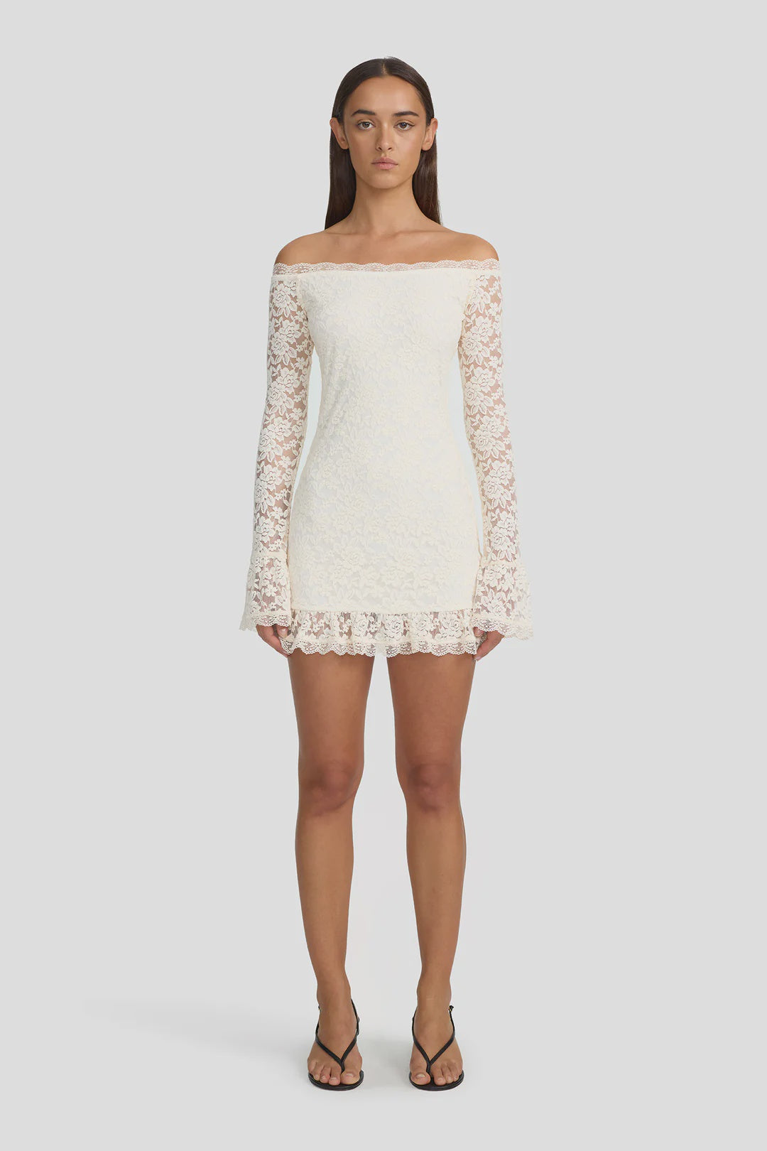 BAILEY LACE DRESS WHITE