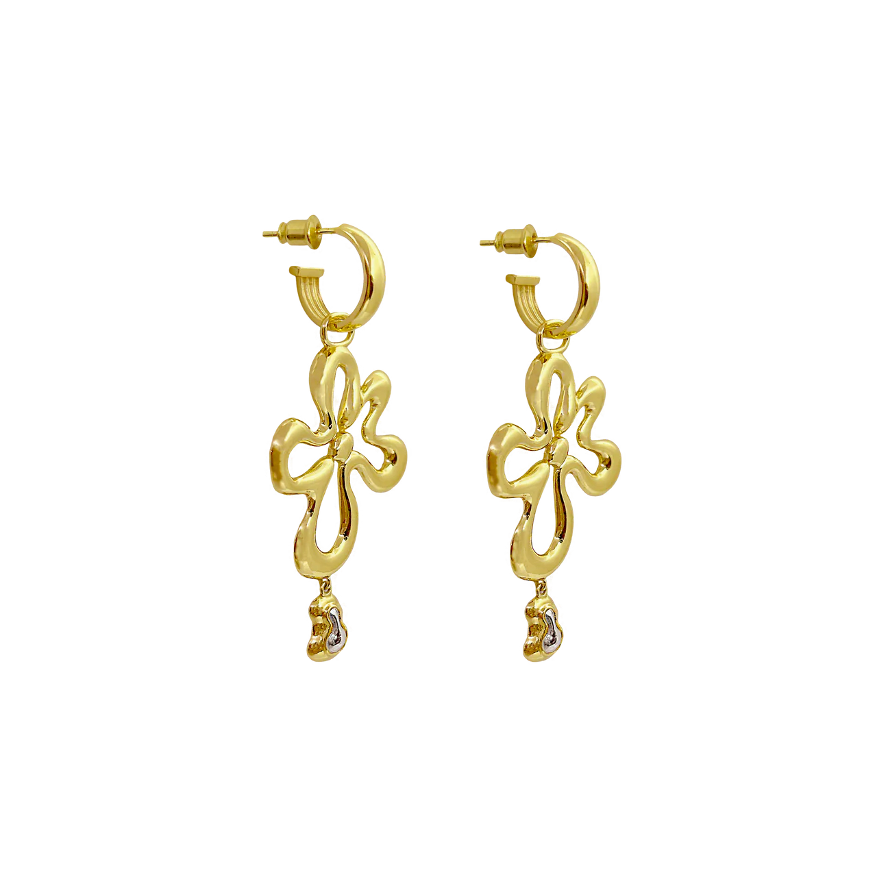 DAHLIA EARRINGS GOLD