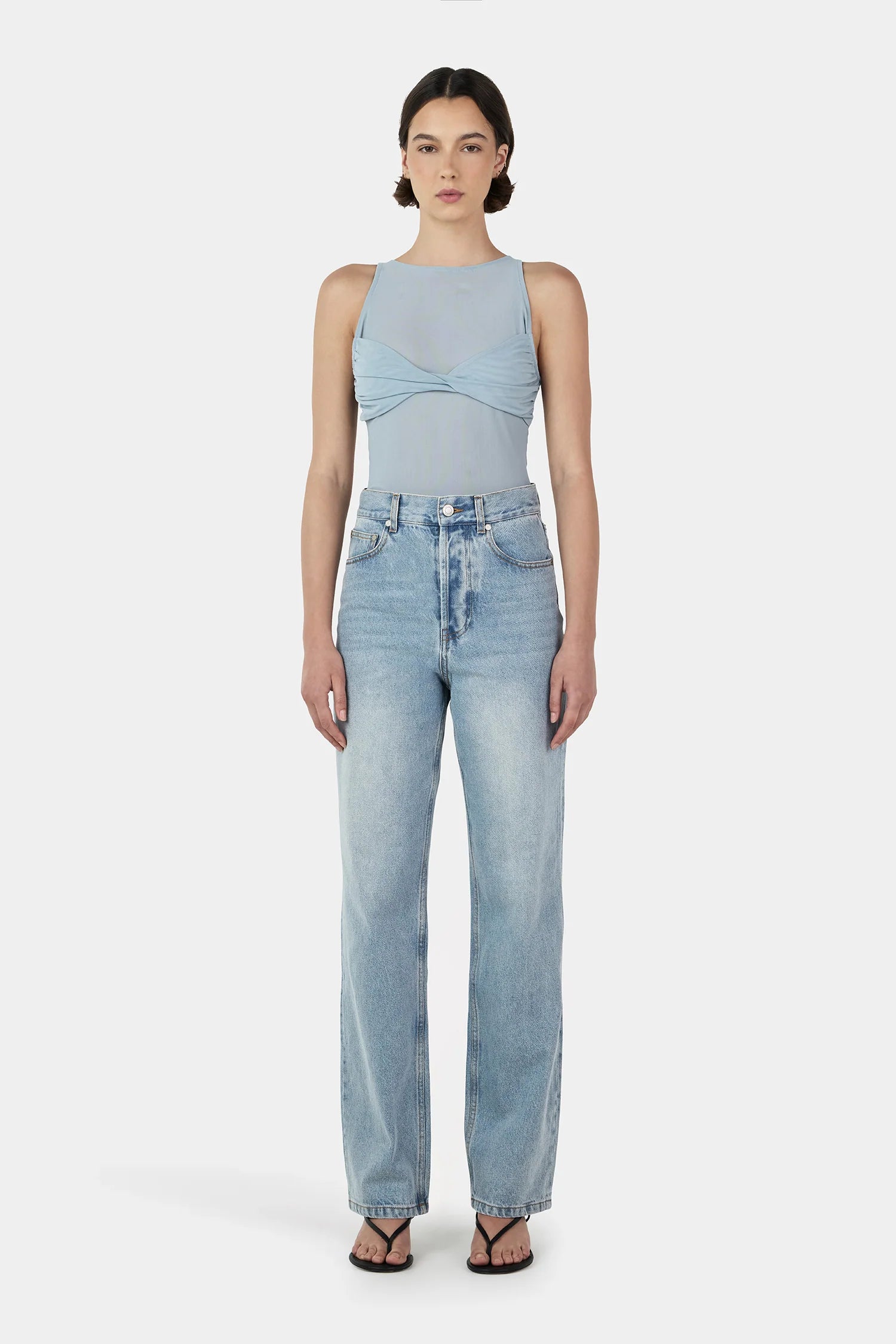 HALSEY MESH TOP