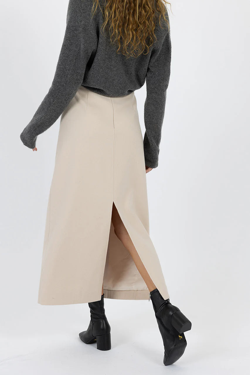 LOLA WOOL SKIRT