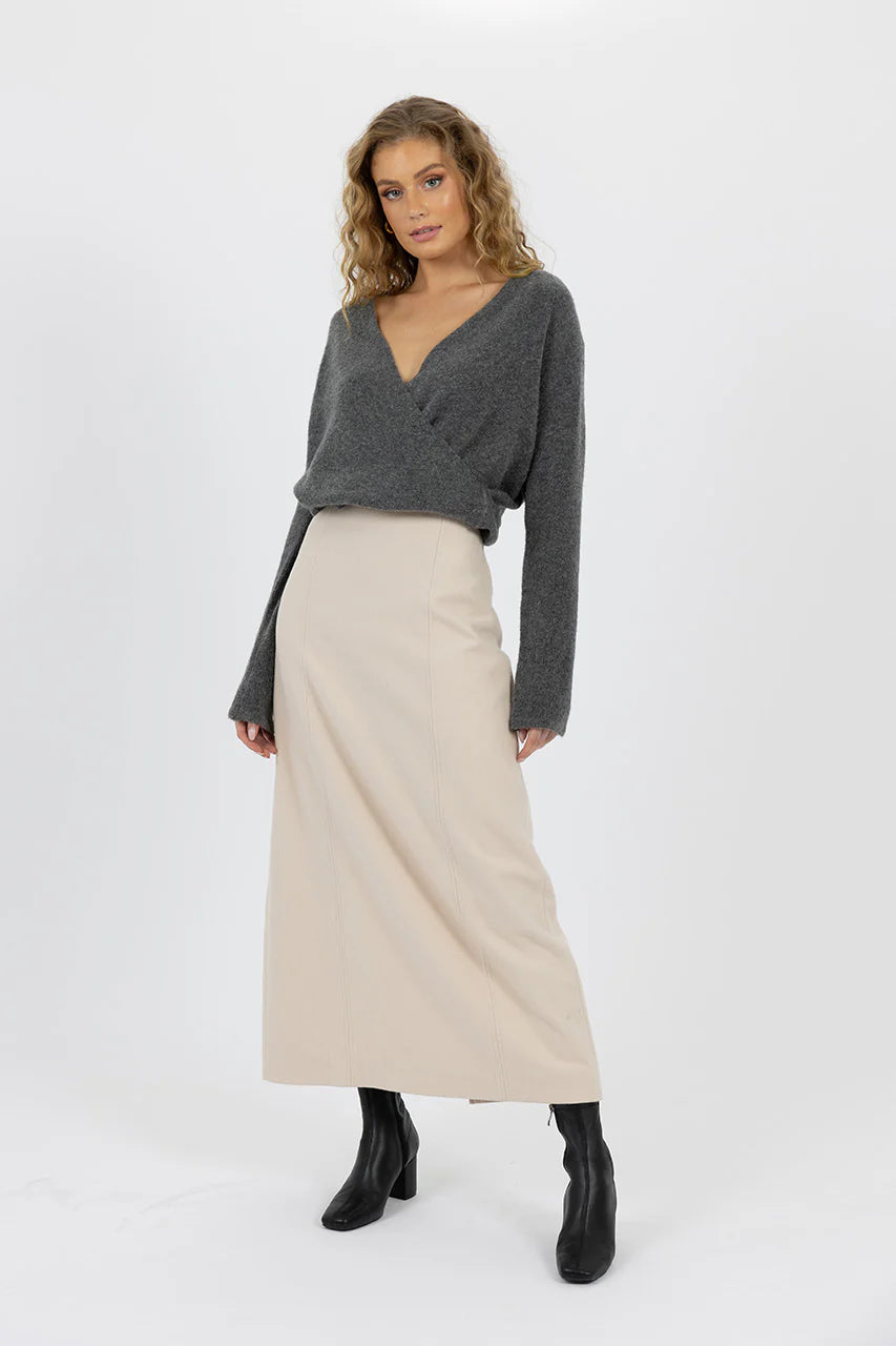 LOLA WOOL SKIRT