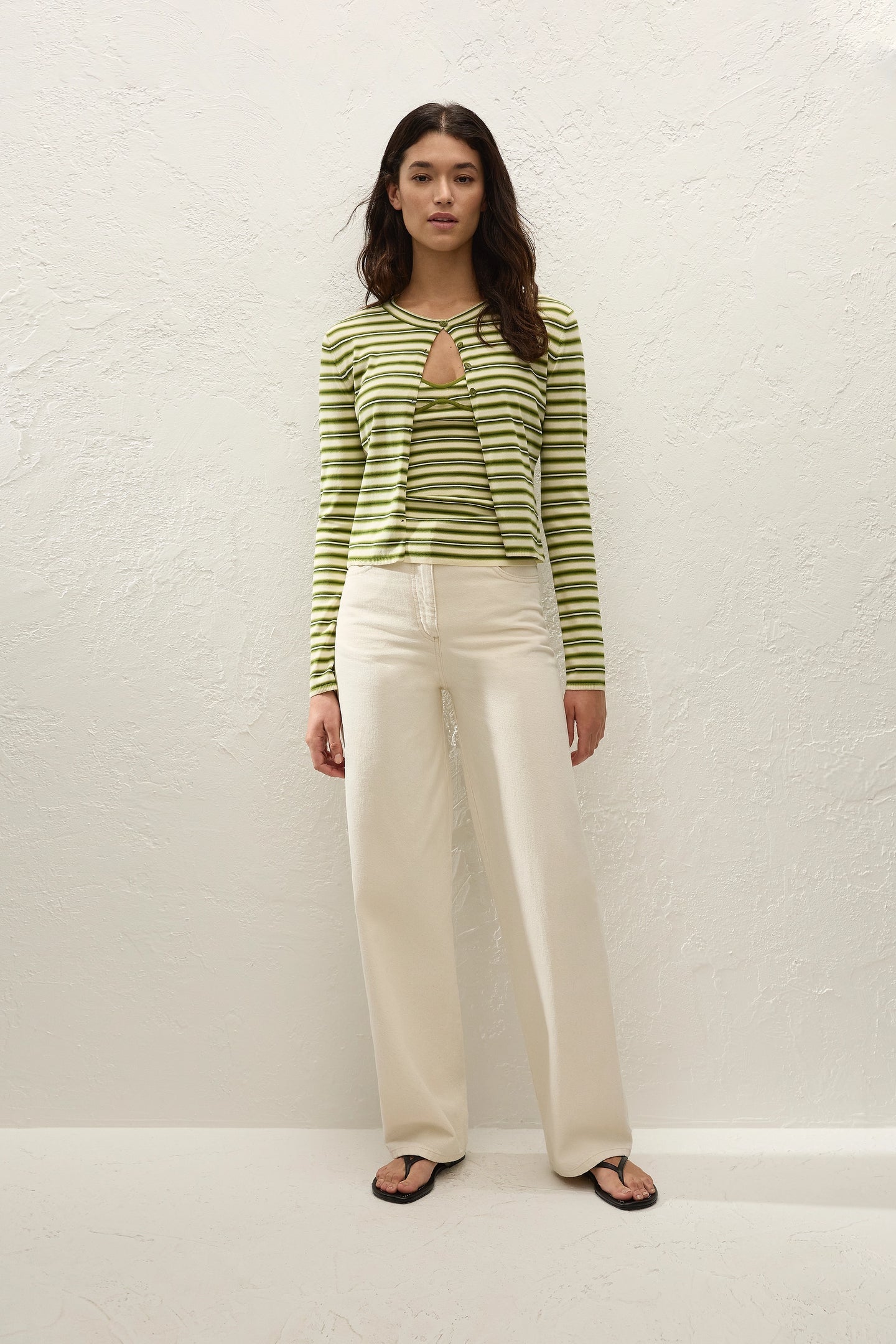 CINTA CARDIGAN - OMBRE STRIPE