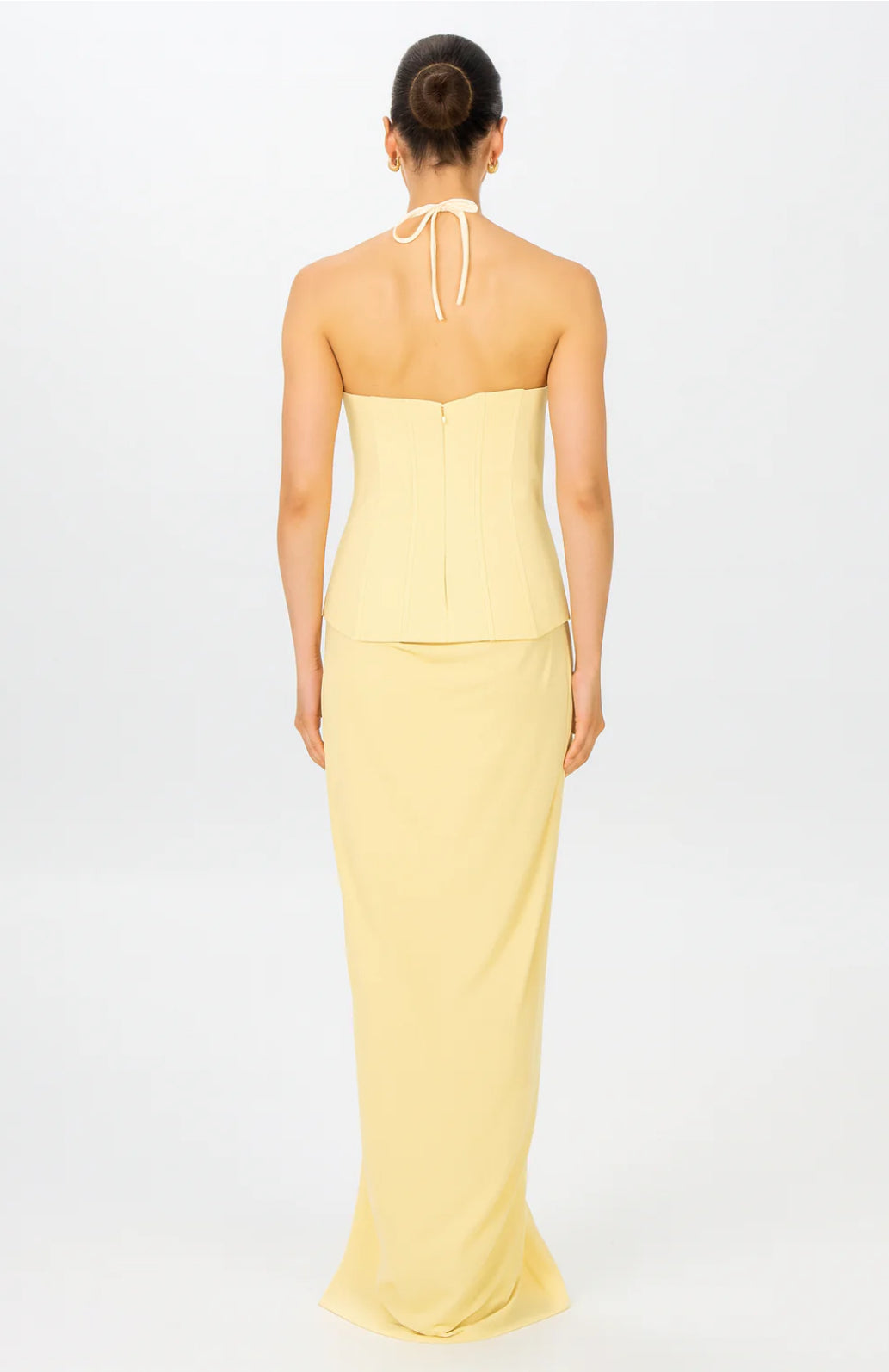 LANDON DRESS - LEMON