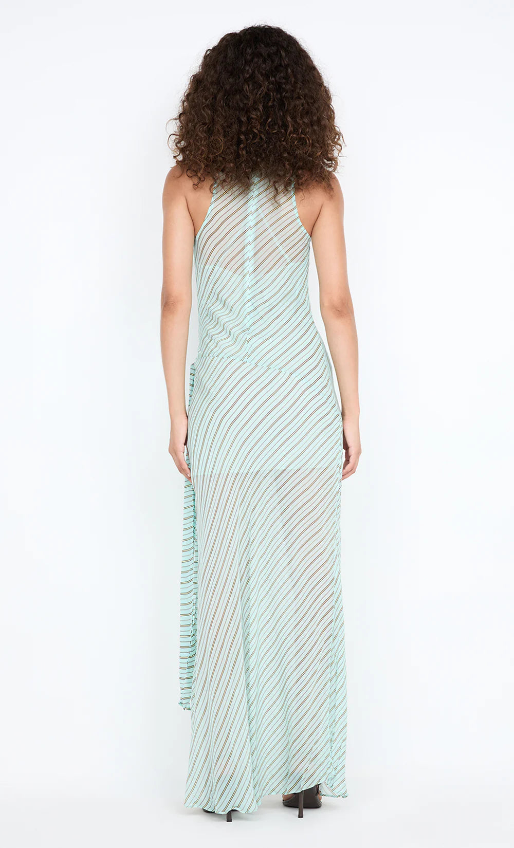 ALGARVE COWL NECK MAXI DRESS
