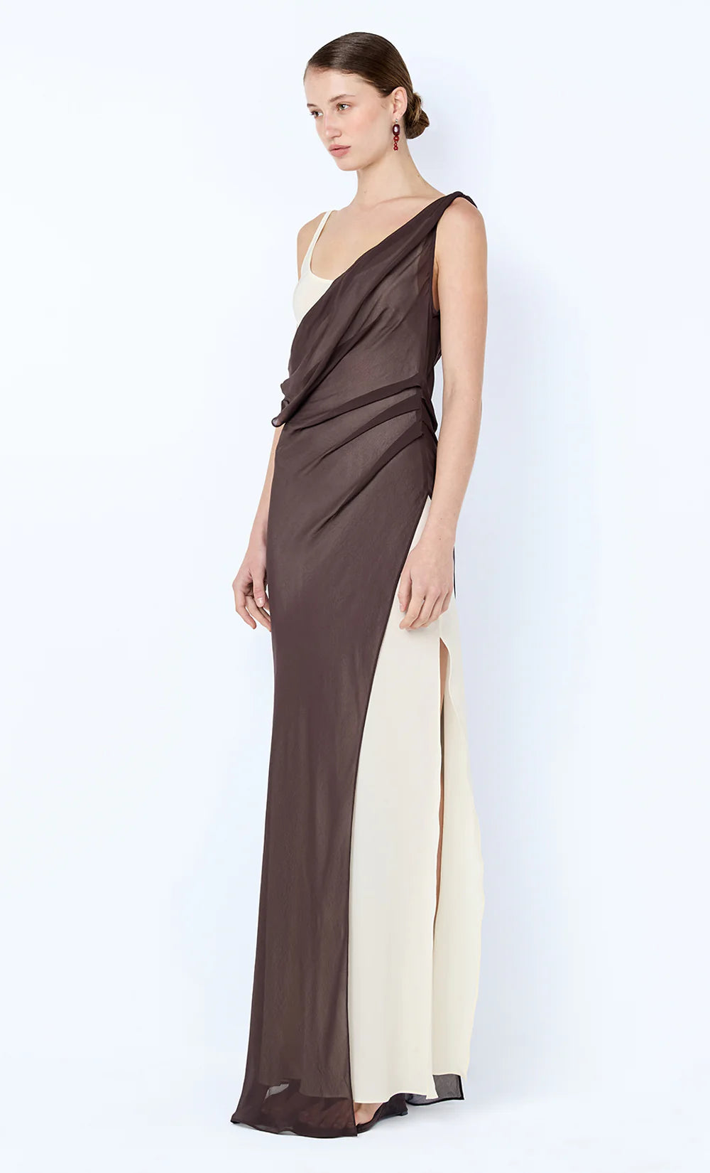 AUGUSTIN ASYM MAXI DRESS