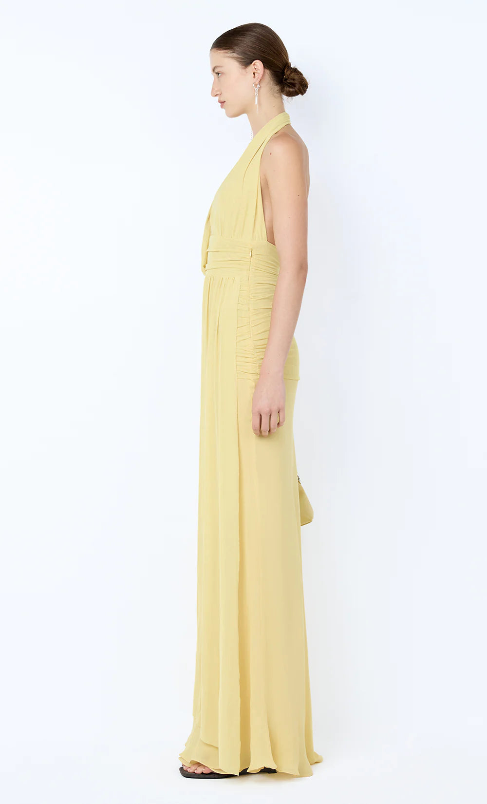 CASSIS DRAPE MAXI DRESS
