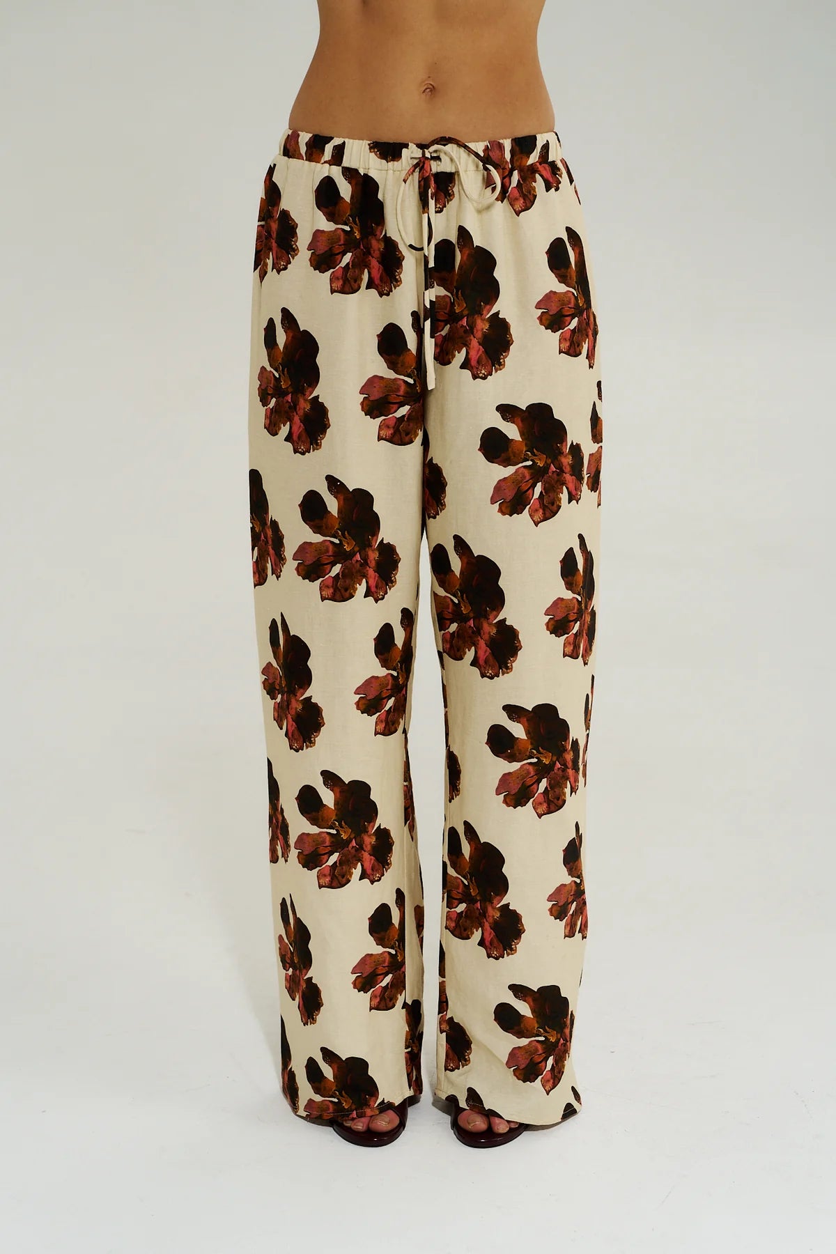 WIDE LEG PANT - BUTTER FLEUR