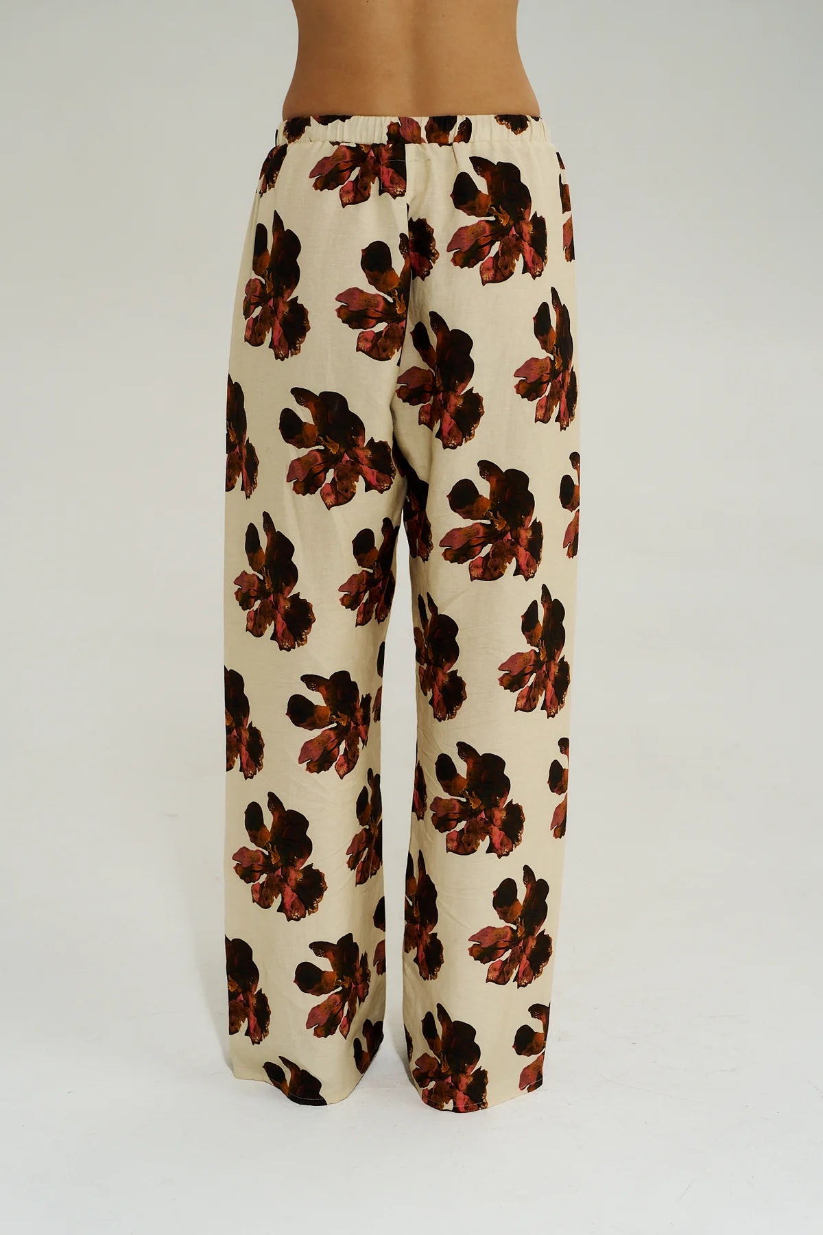 WIDE LEG PANT - BUTTER FLEUR