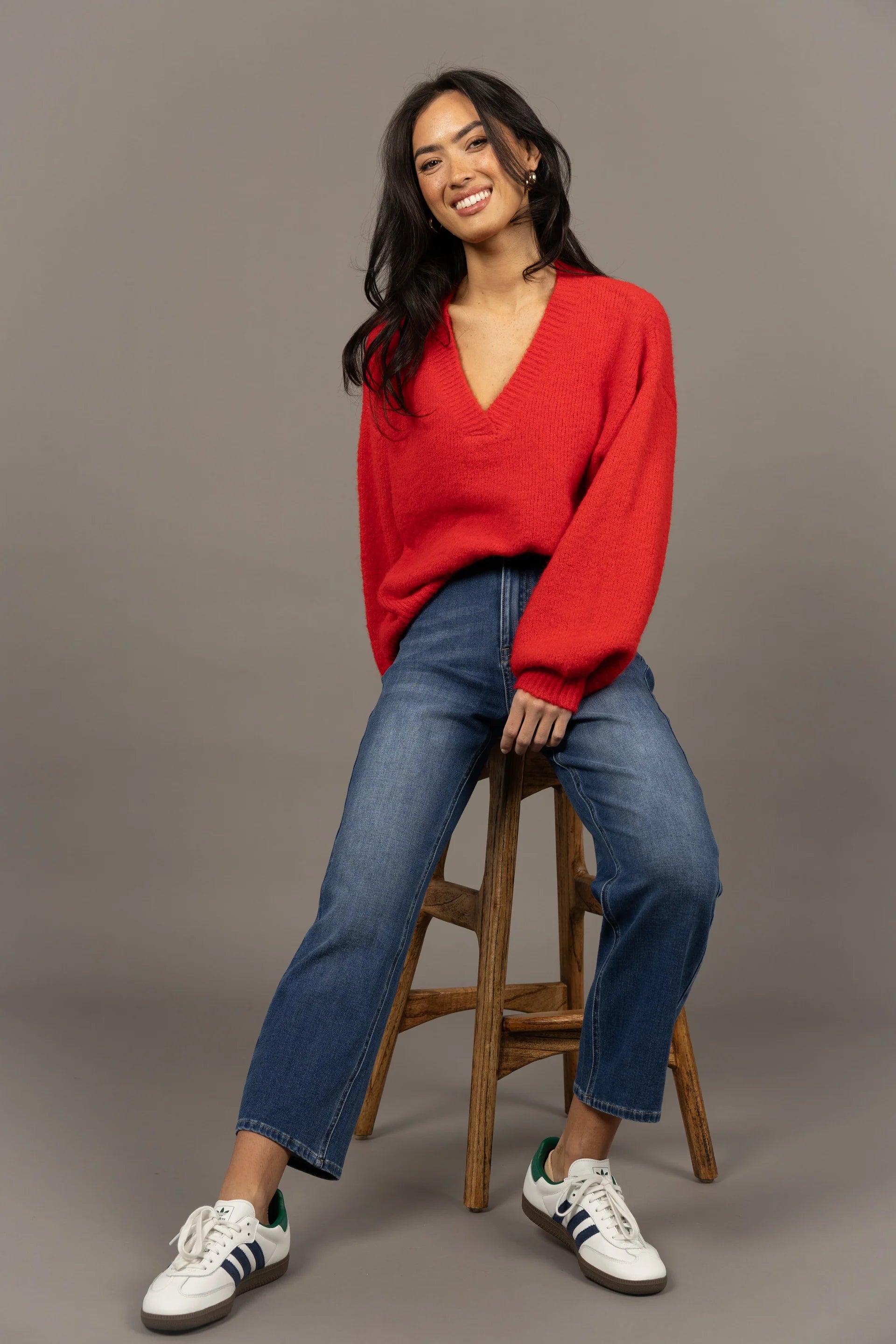 NOUVEAU V NECK JUMPER