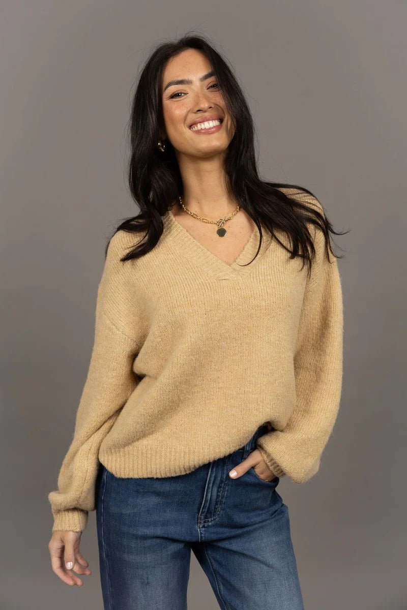NOUVEAU V NECK JUMPER