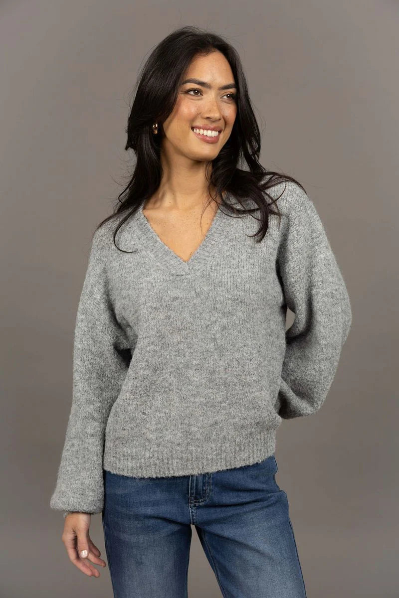 NOUVEAU V NECK JUMPER