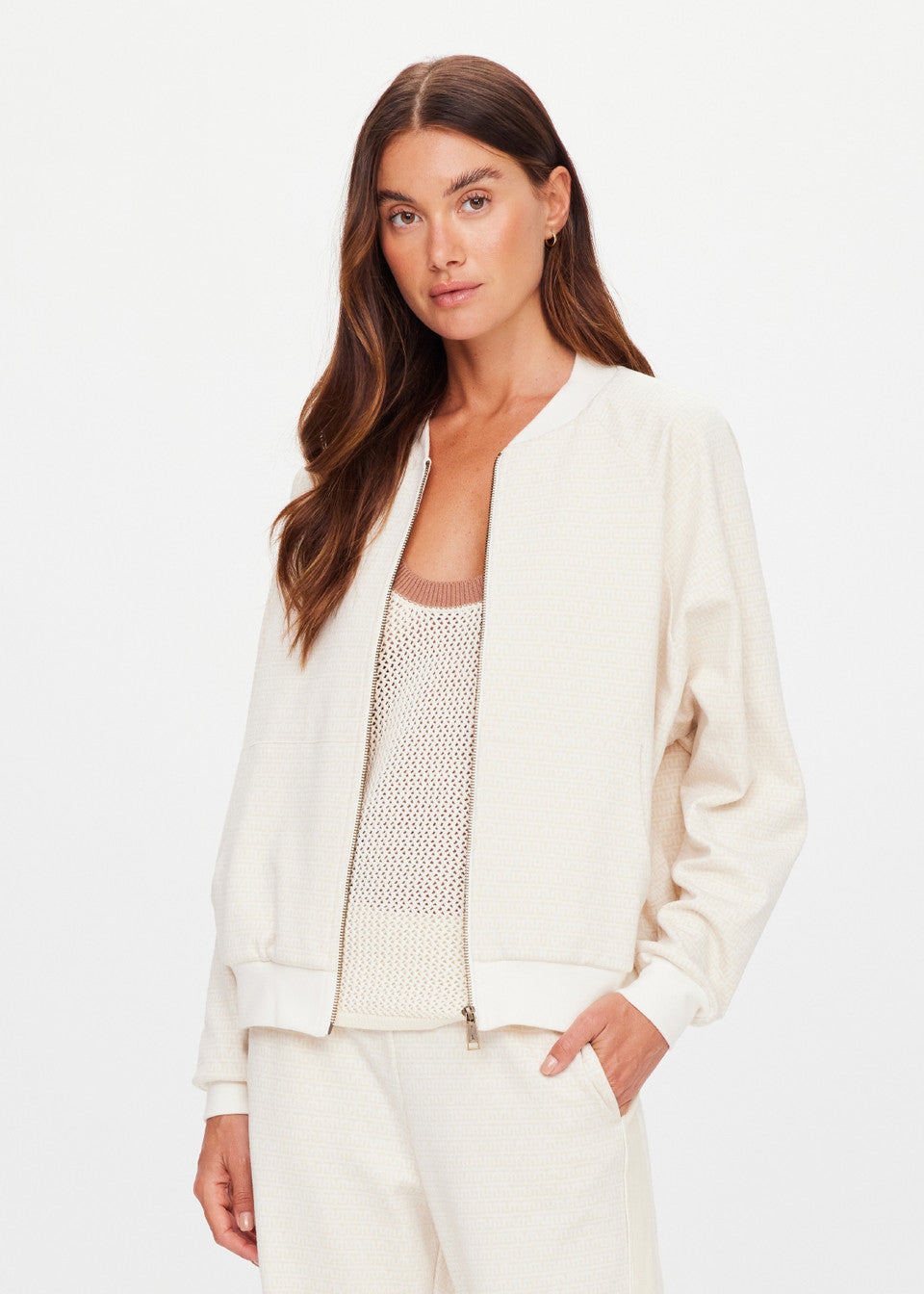 NAVAR ISABELLA BOMBER JACKET