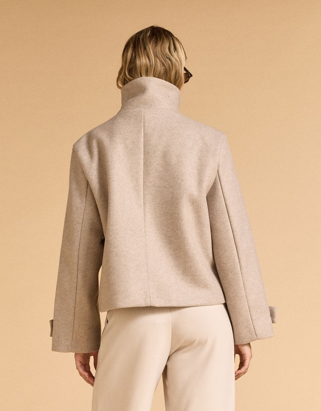 FUNNEL NECK JACKET