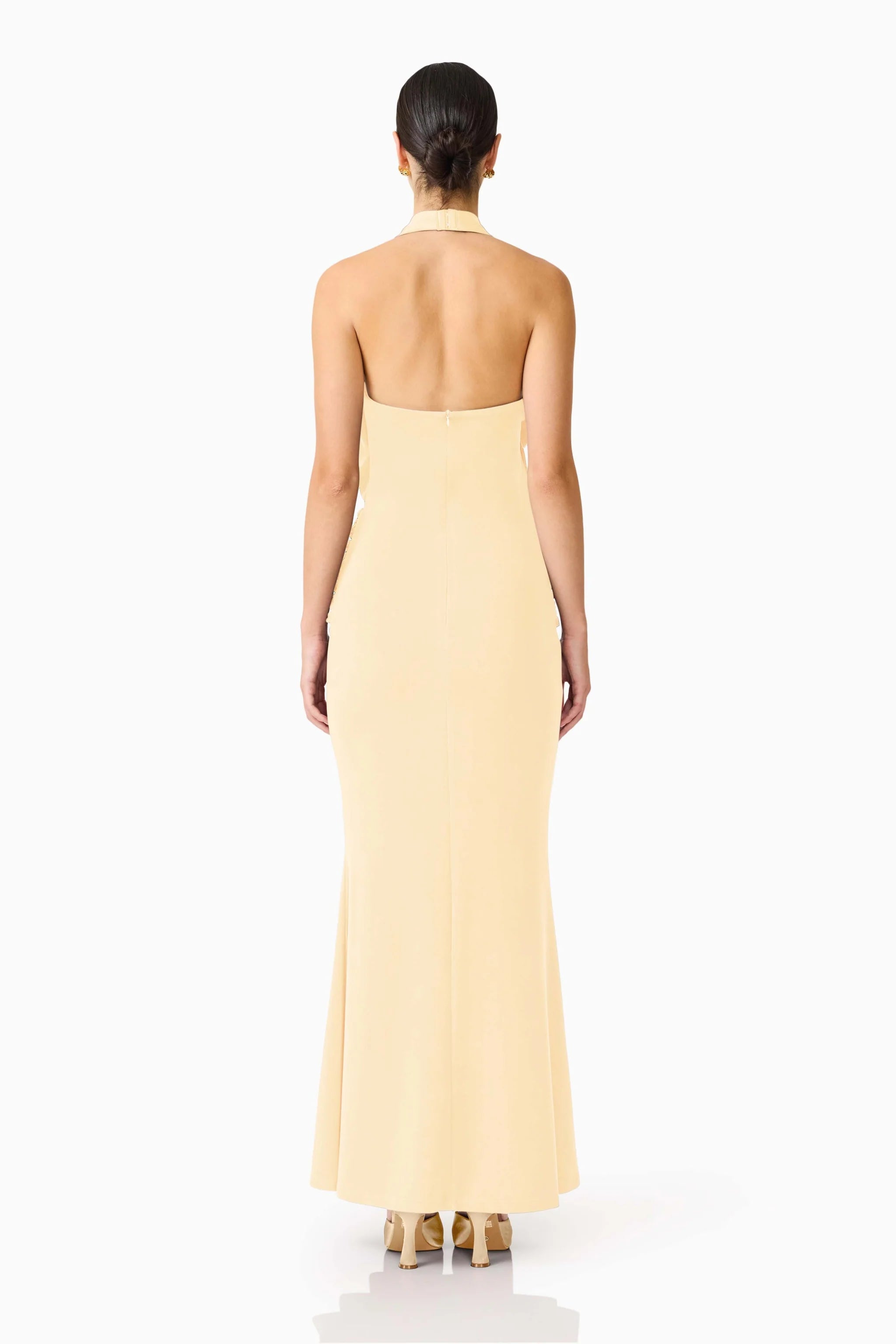 SIMONE COWL NECK GOWN