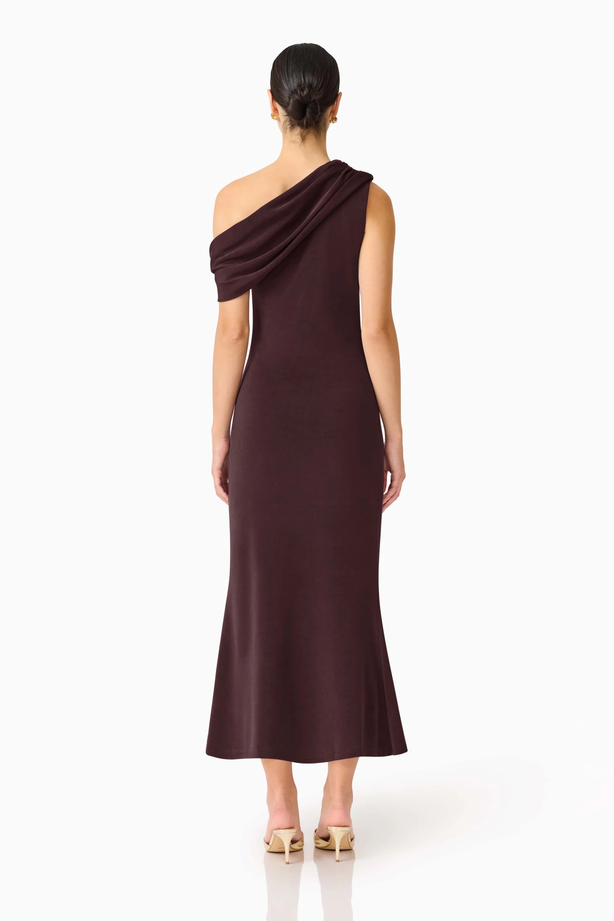 SIMONE ONE SHOULDER DRESS