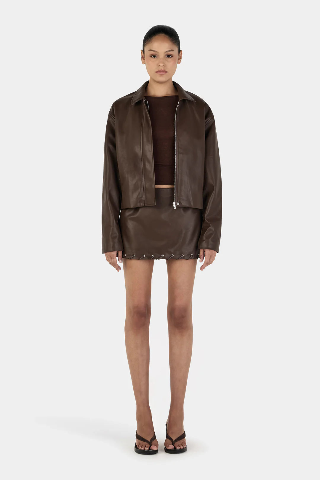 GISELLE LACE UP JACKET