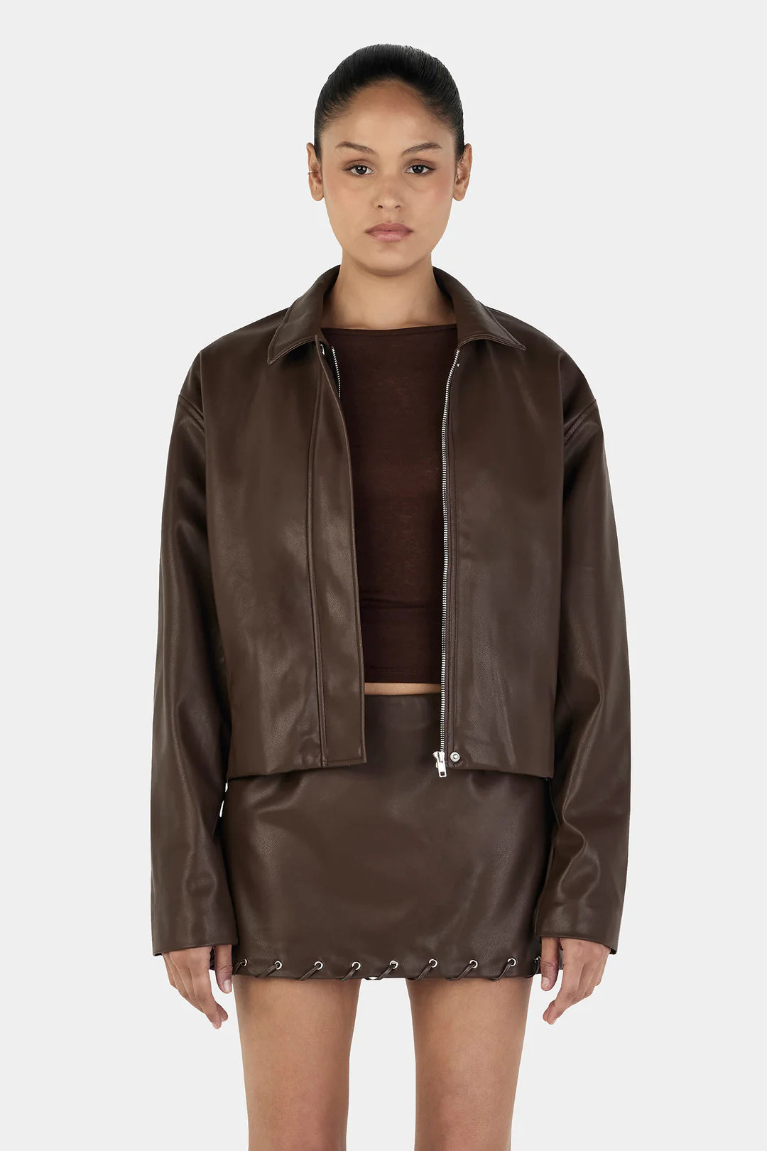 GISELLE LACE UP JACKET