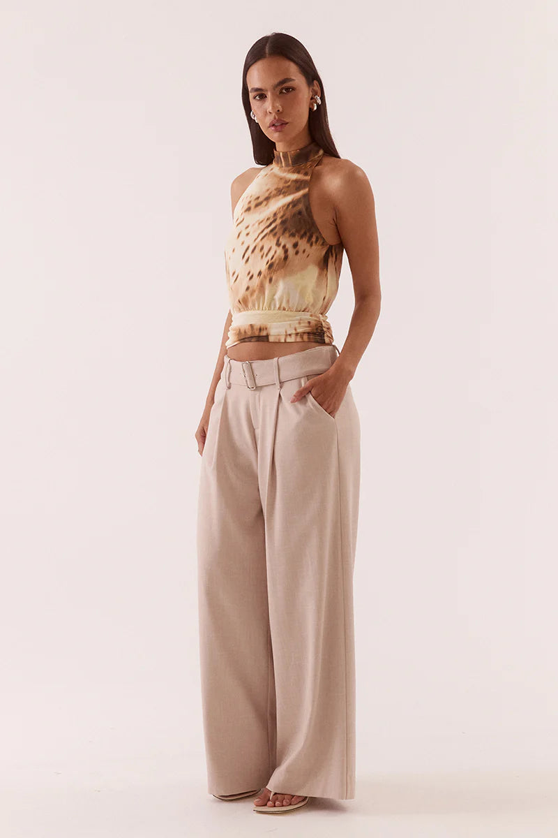 ODETTE HALTER TOP