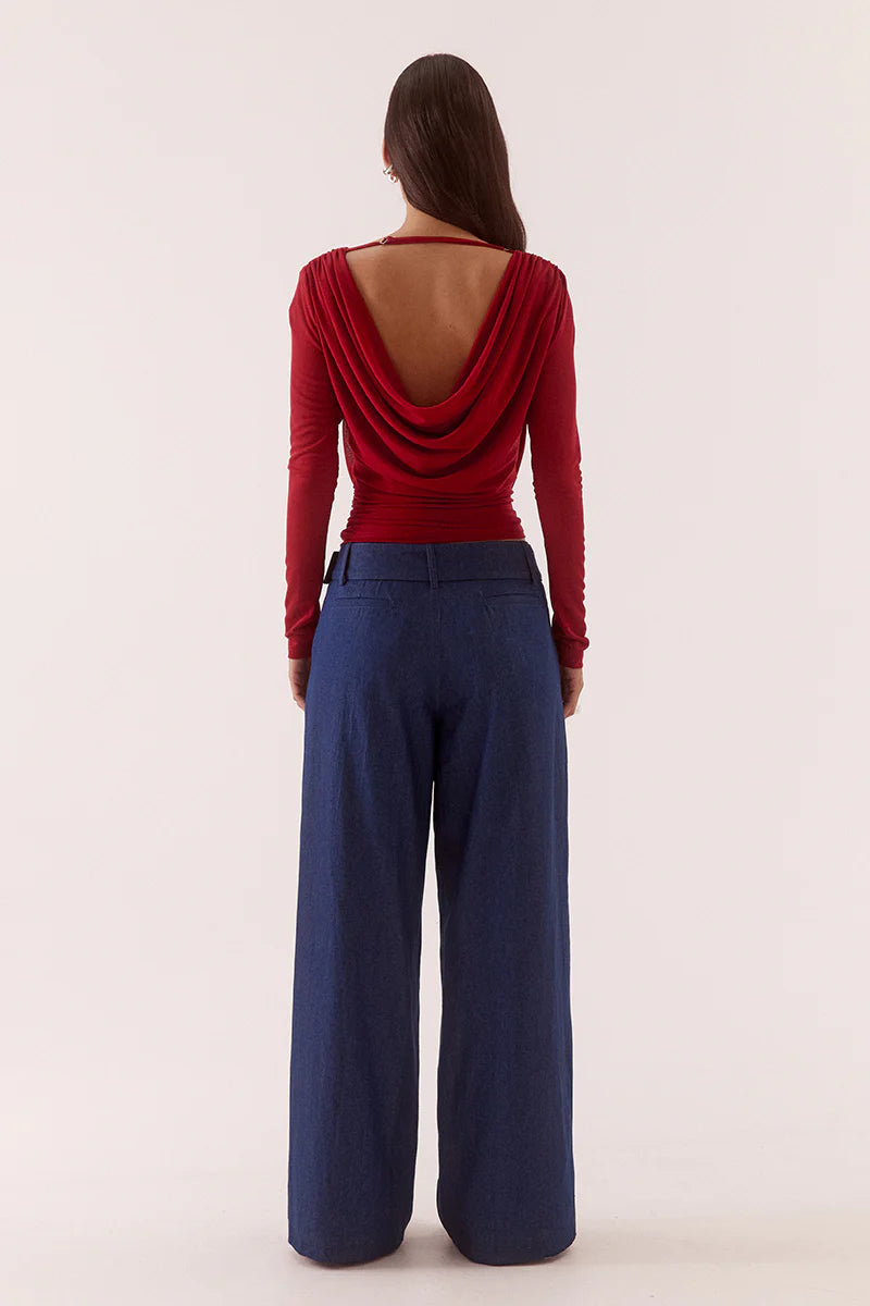 MYRIAD DRAPE TOP
