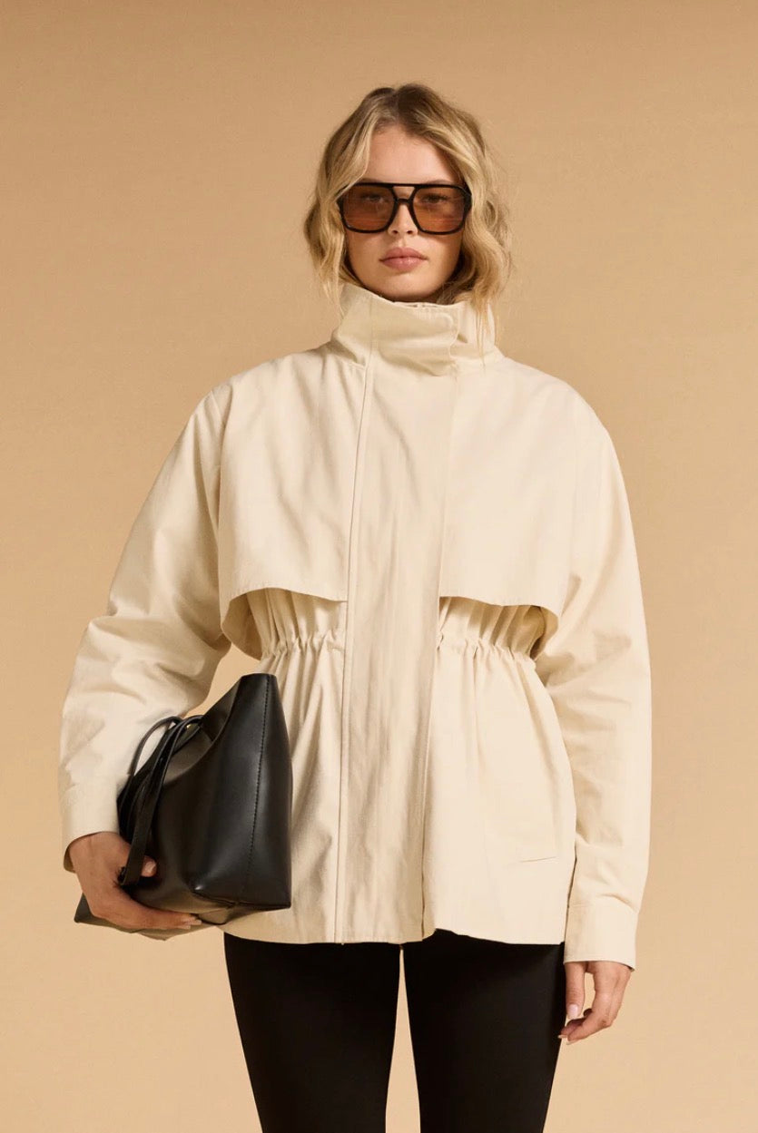 ANORAK JACKET - CREAM