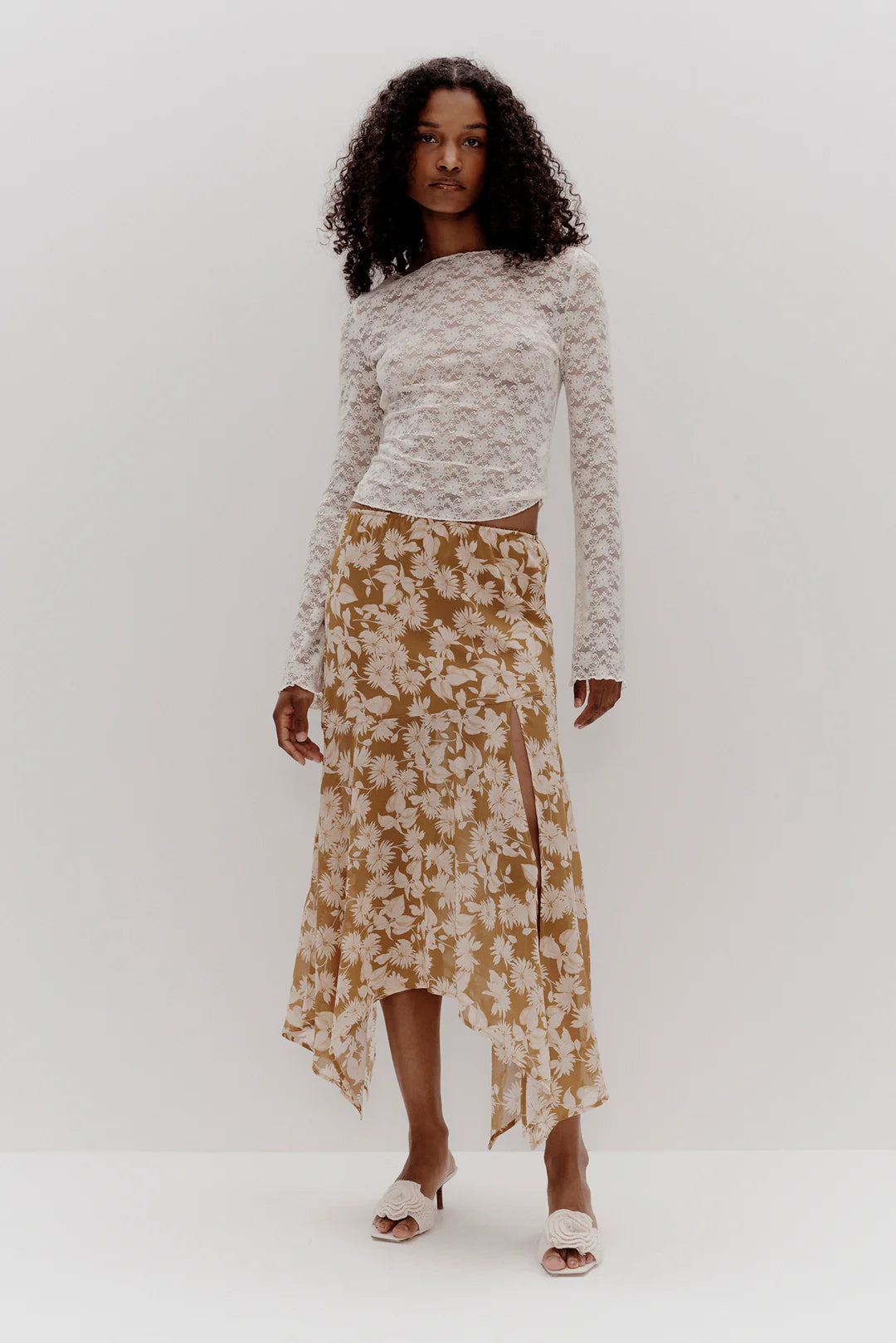 CATERINA SKIRT - GOLDEN DAISY