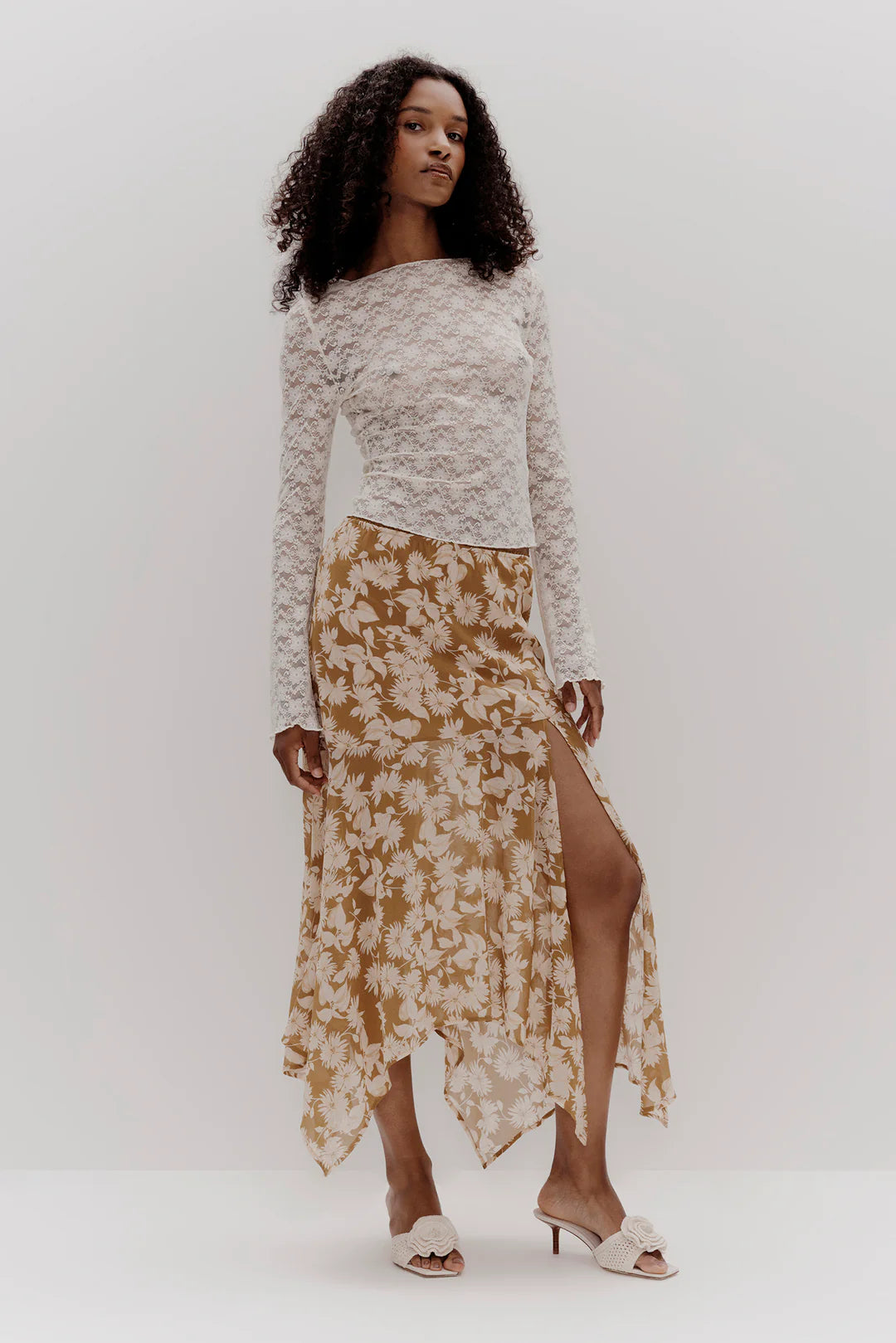 CATERINA SKIRT - GOLDEN DAISY