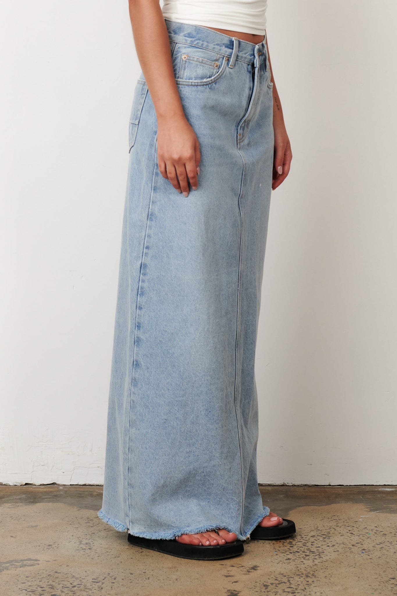 HUDSON DENIM MAXI