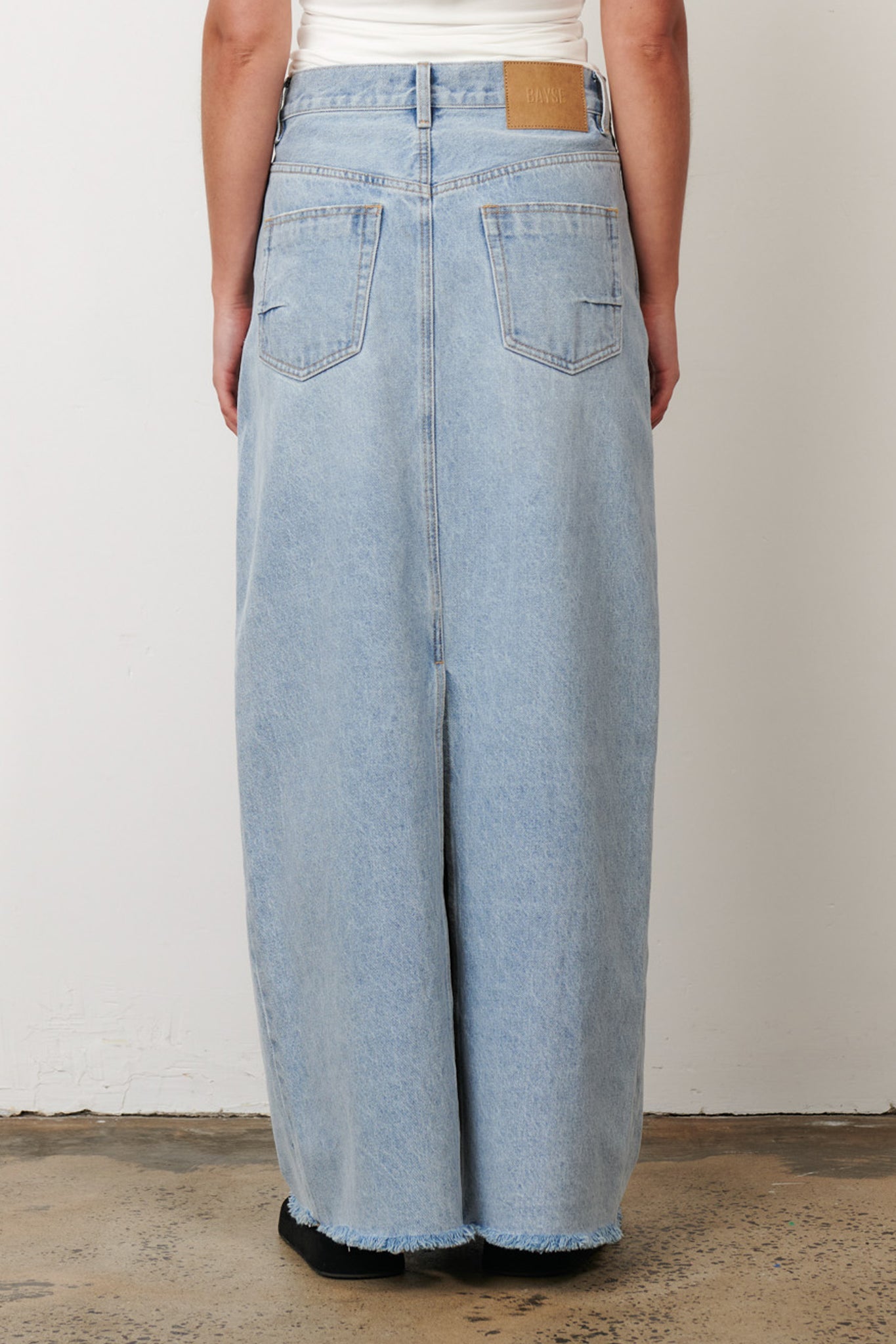 HUDSON DENIM MAXI