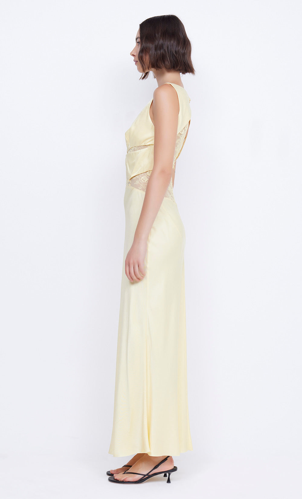 JULIETTE V NECK MAXI DRESS