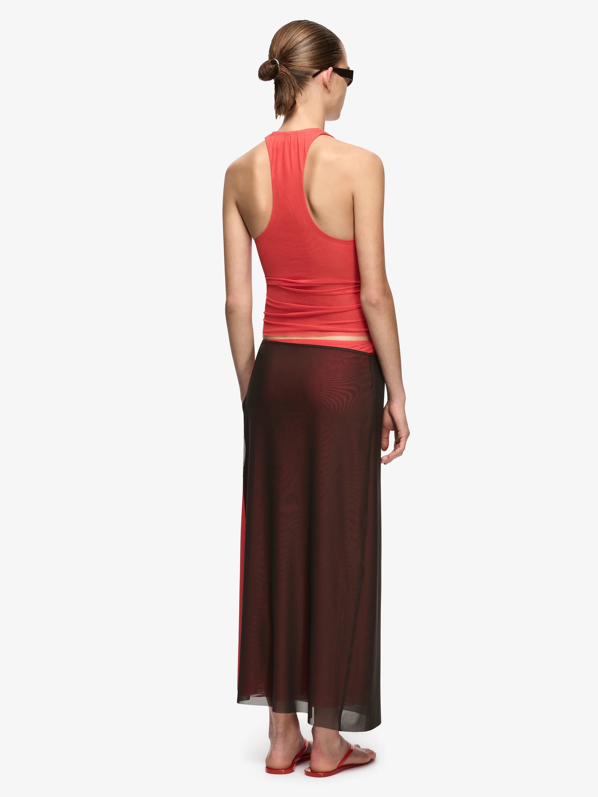 ALYNA CONTRAST SKIRT