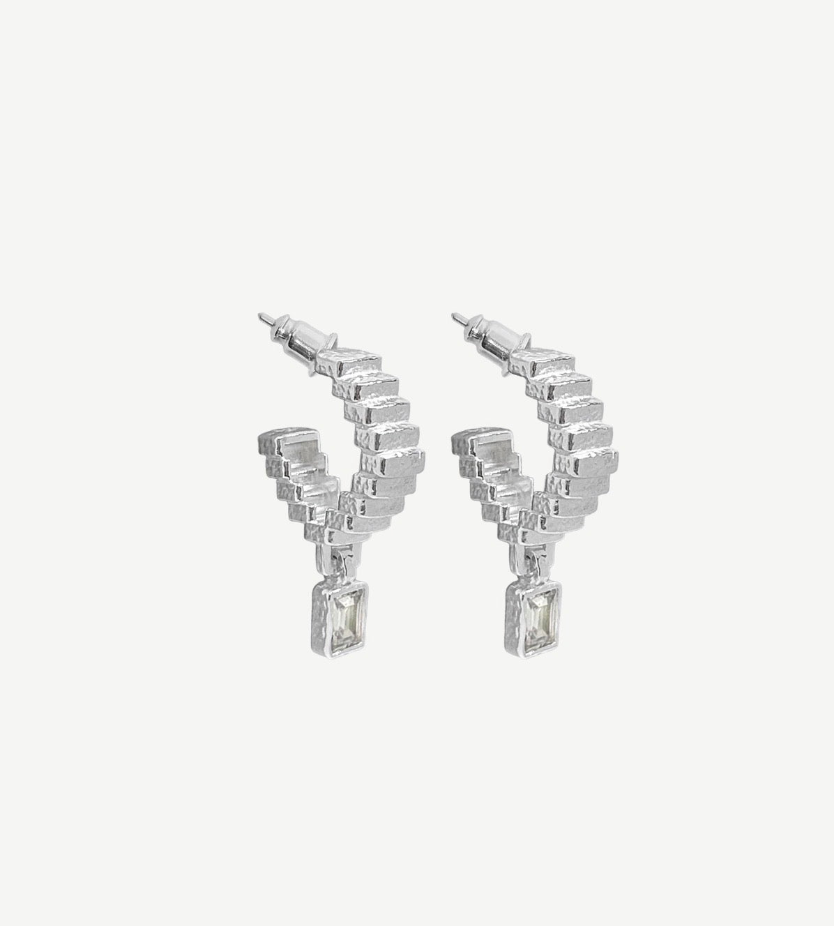 ODETTE EARRINGS - SILVER