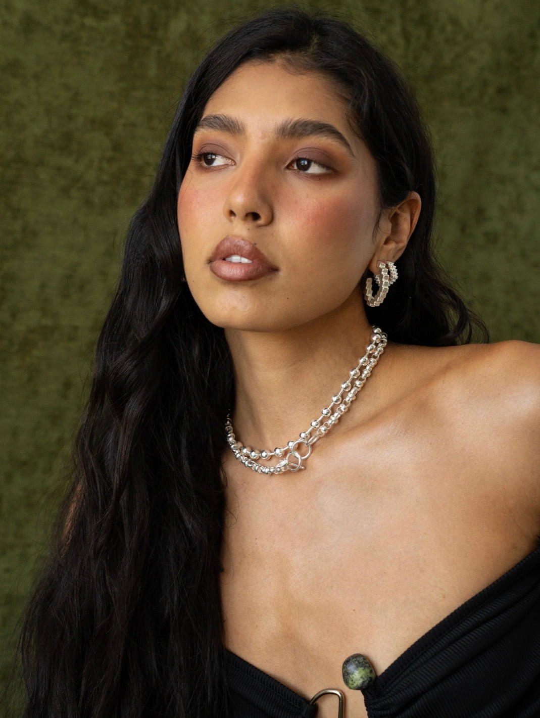 GABRIELLE EARRINGS - SILVER