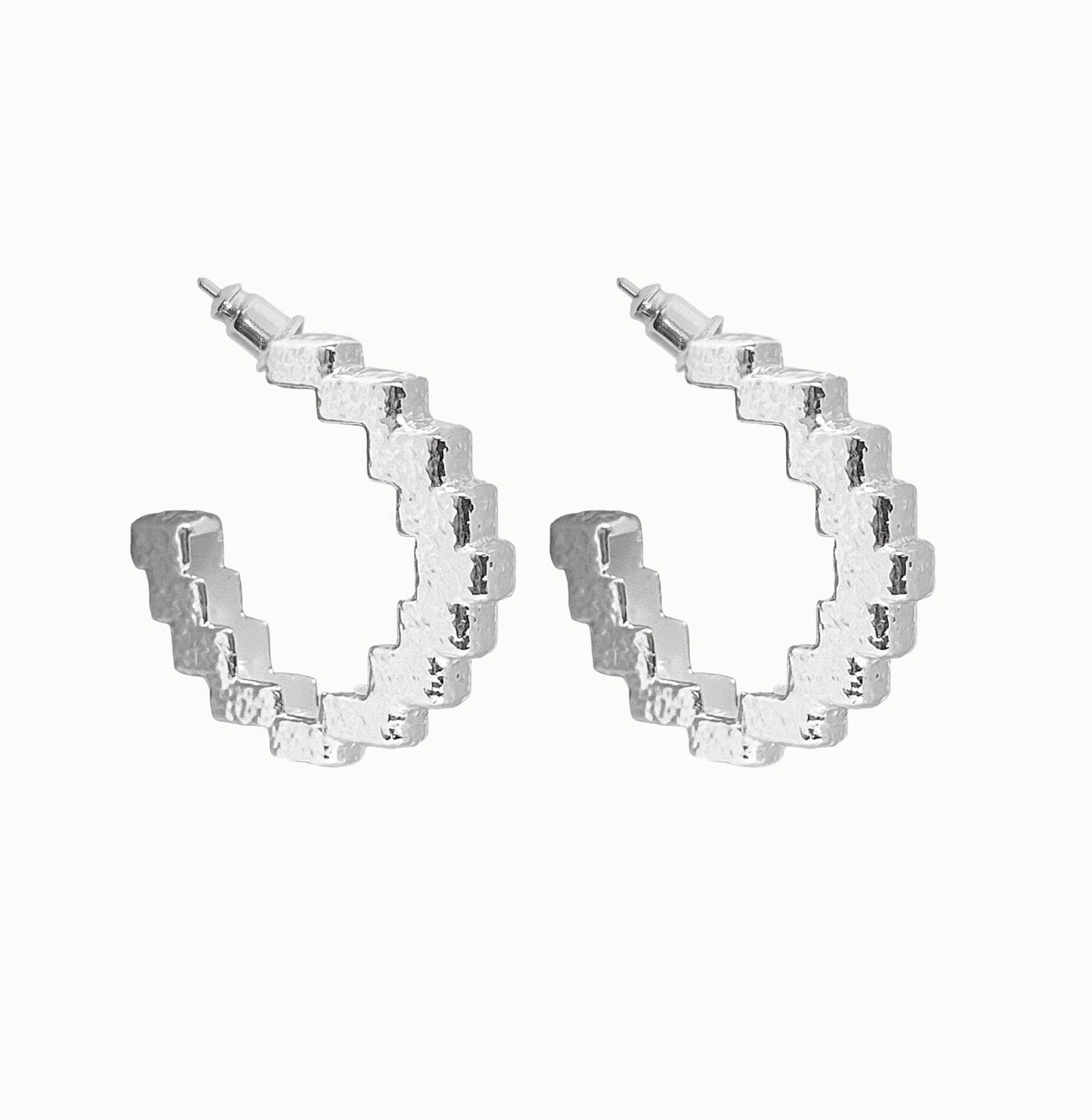 GABRIELLE EARRINGS - SILVER