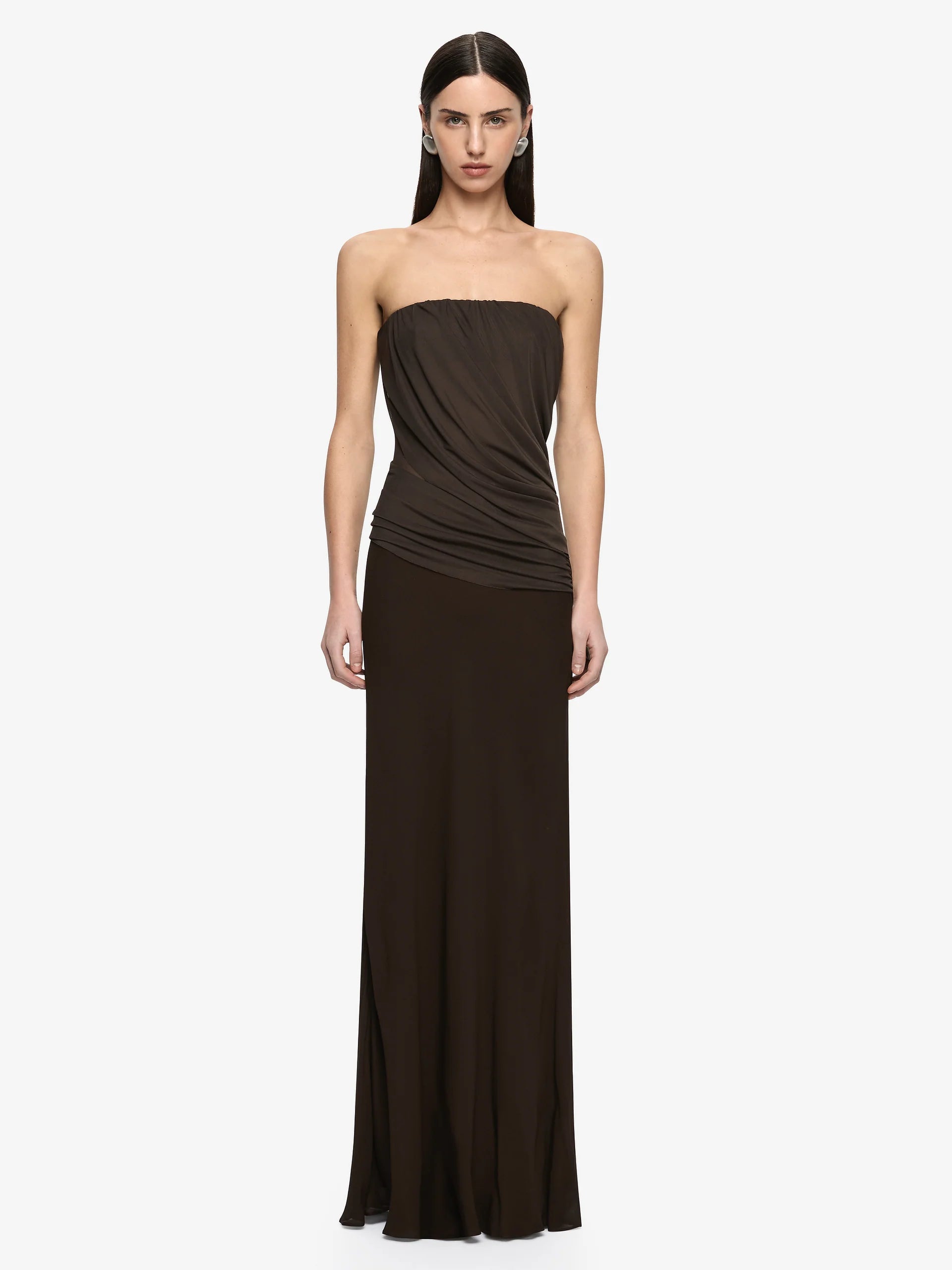 XANTHI STRAPLESS MAXI