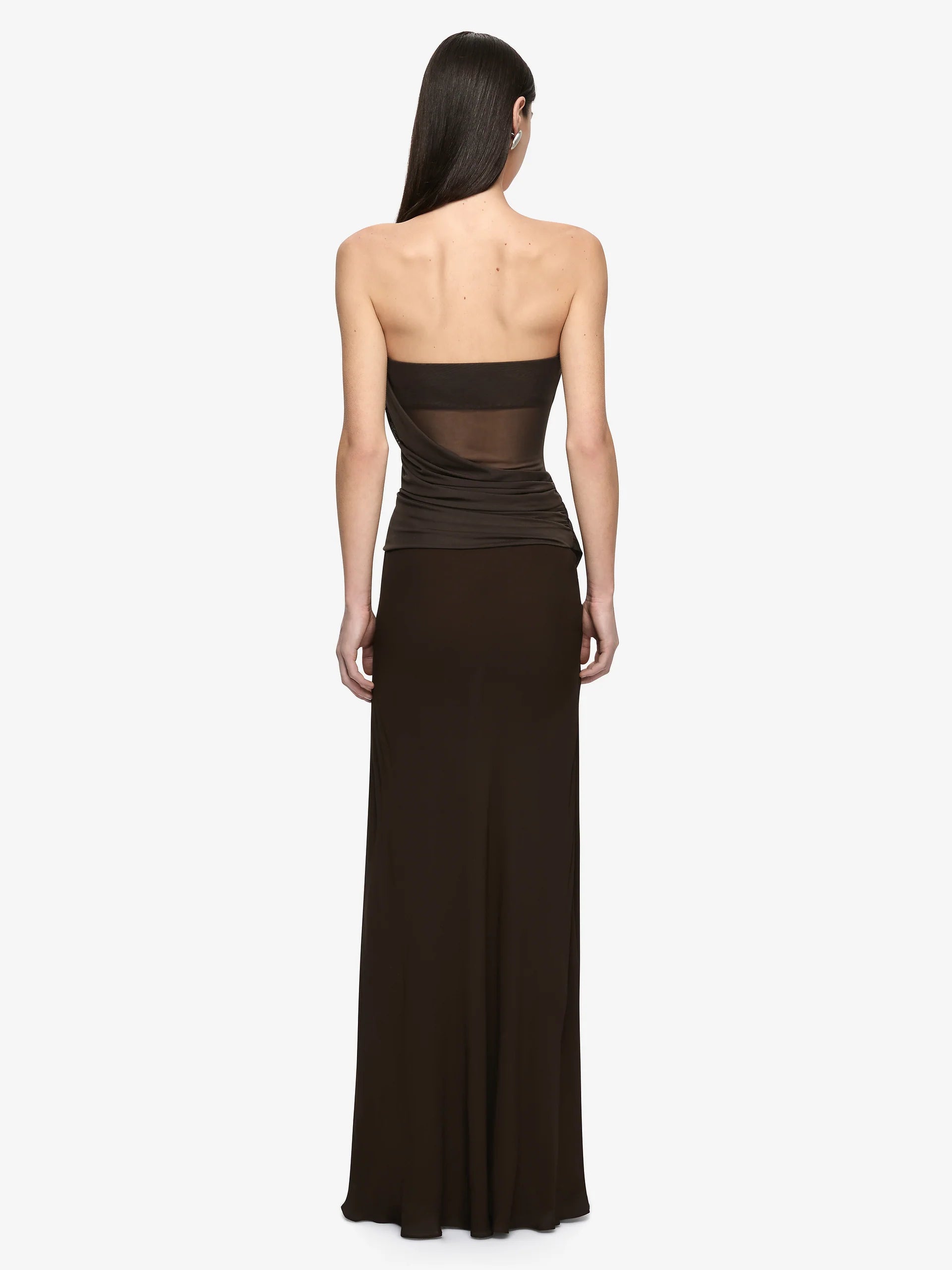 XANTHI STRAPLESS MAXI