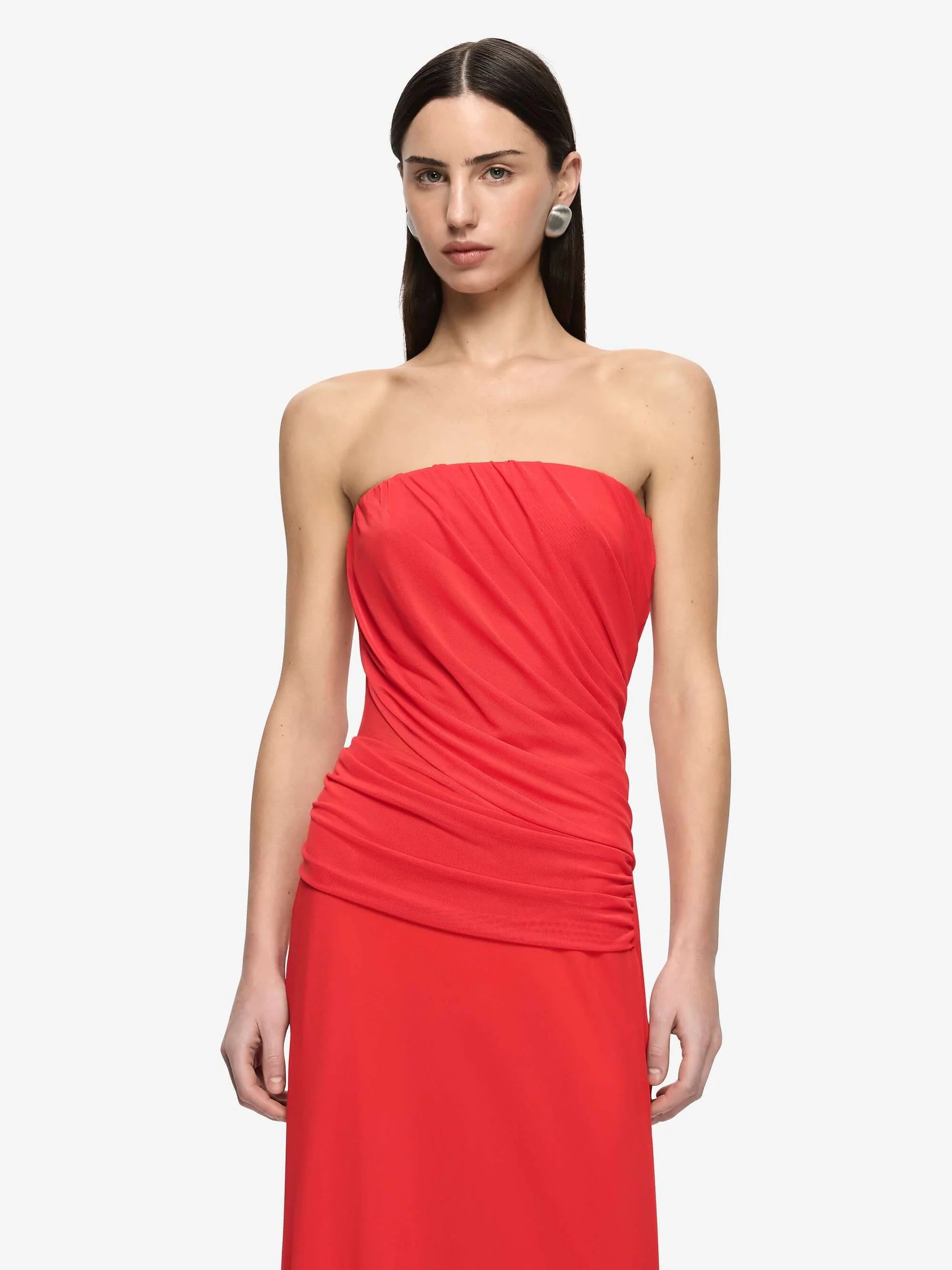 XANTHI STRAPLESS MAXI