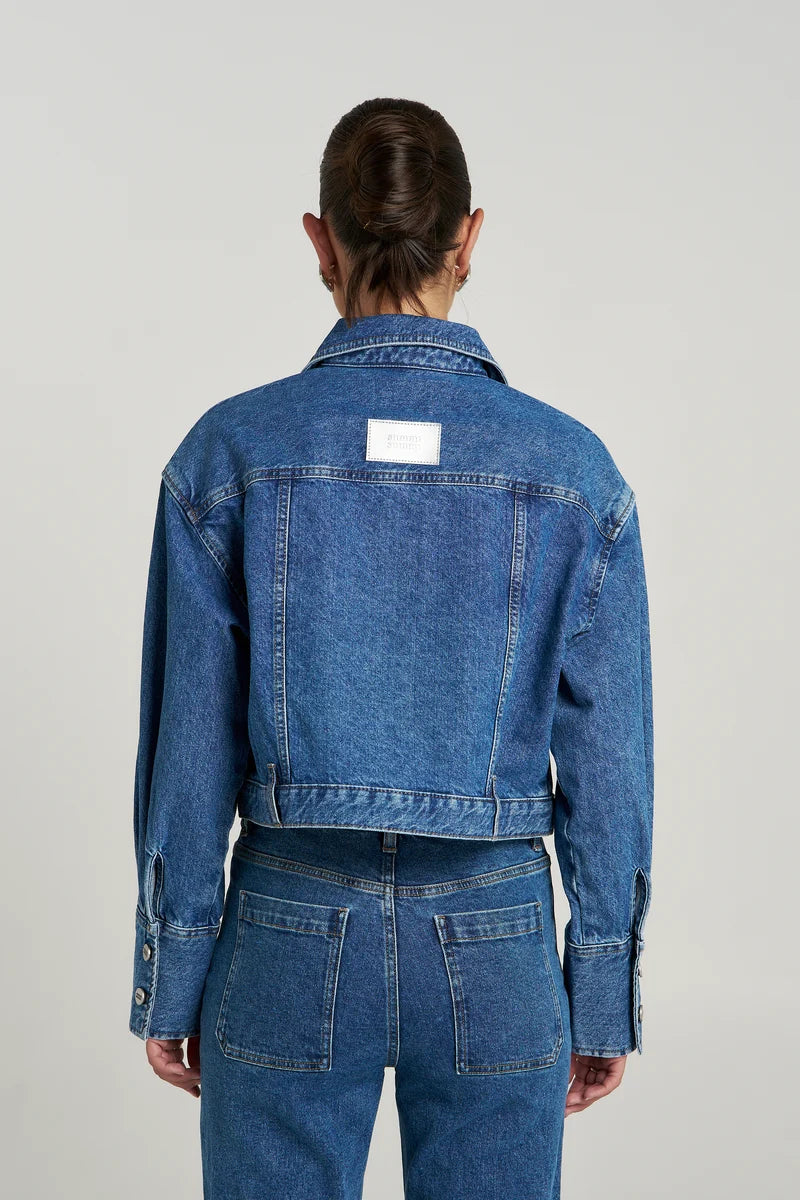 SOHO CROPPED DENIM JACKET