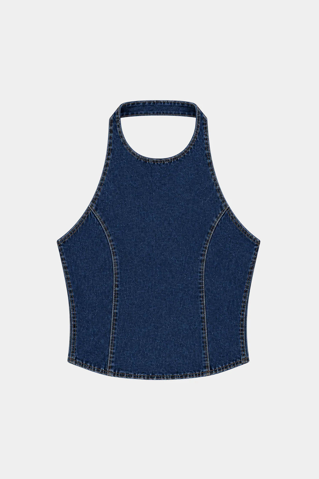 TOSCA HALTER TOP INDIGO