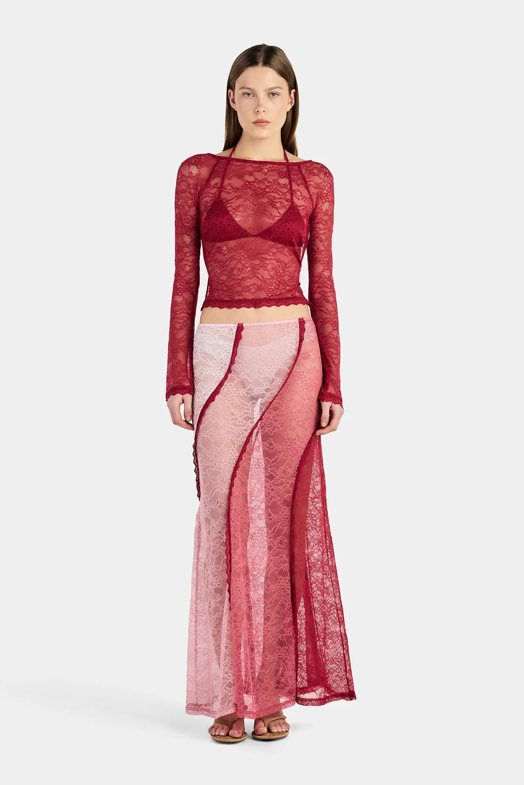 STELLA MAXI SKIRT - BALLET SPLICE