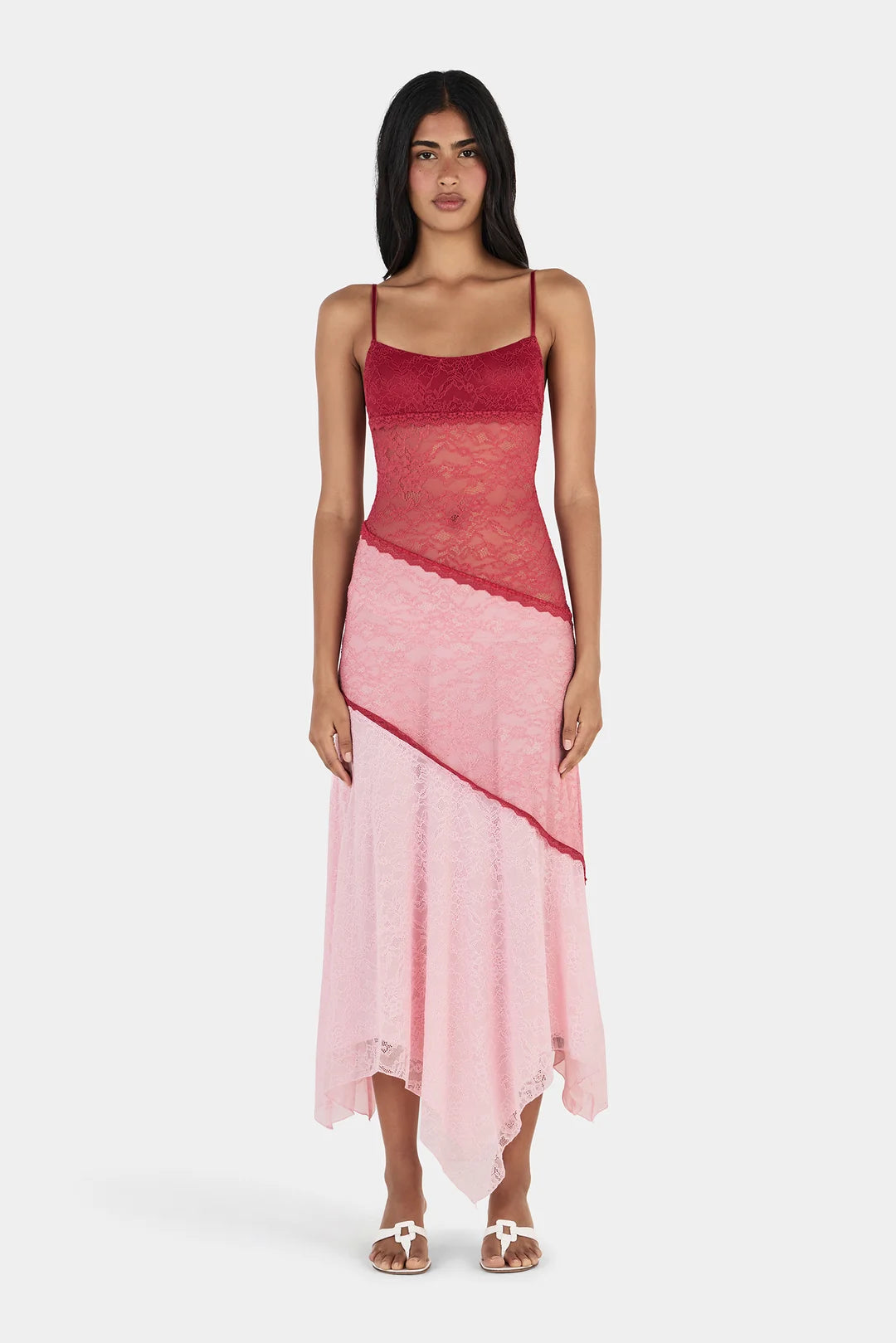 ALIDA MIDI DRESS - BALLET SPLICE