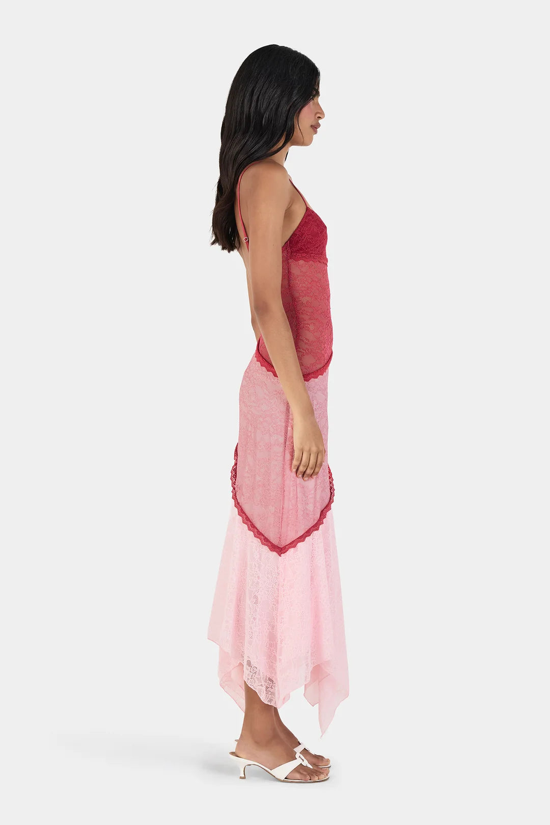 ALIDA MIDI DRESS - BALLET SPLICE