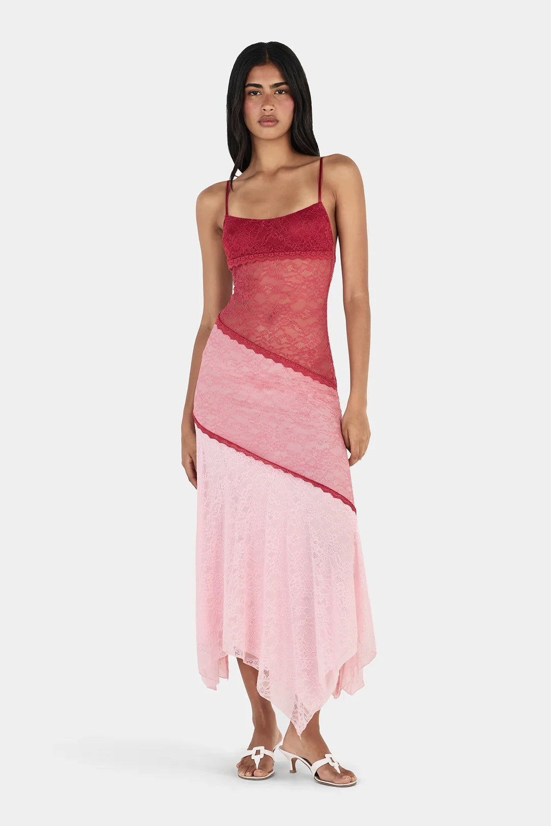 ALIDA MIDI DRESS - BALLET SPLICE