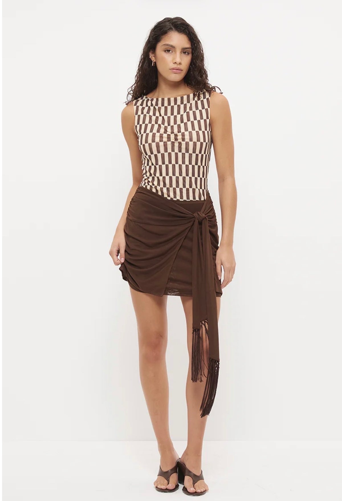 IMPRINT MINI DRESS