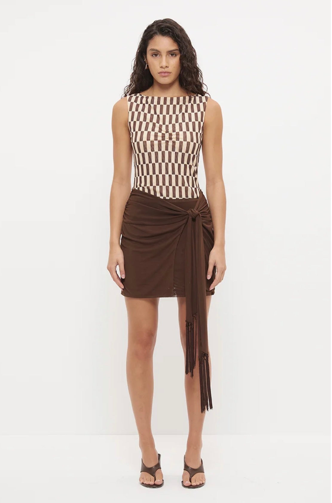 IMPRINT MINI DRESS